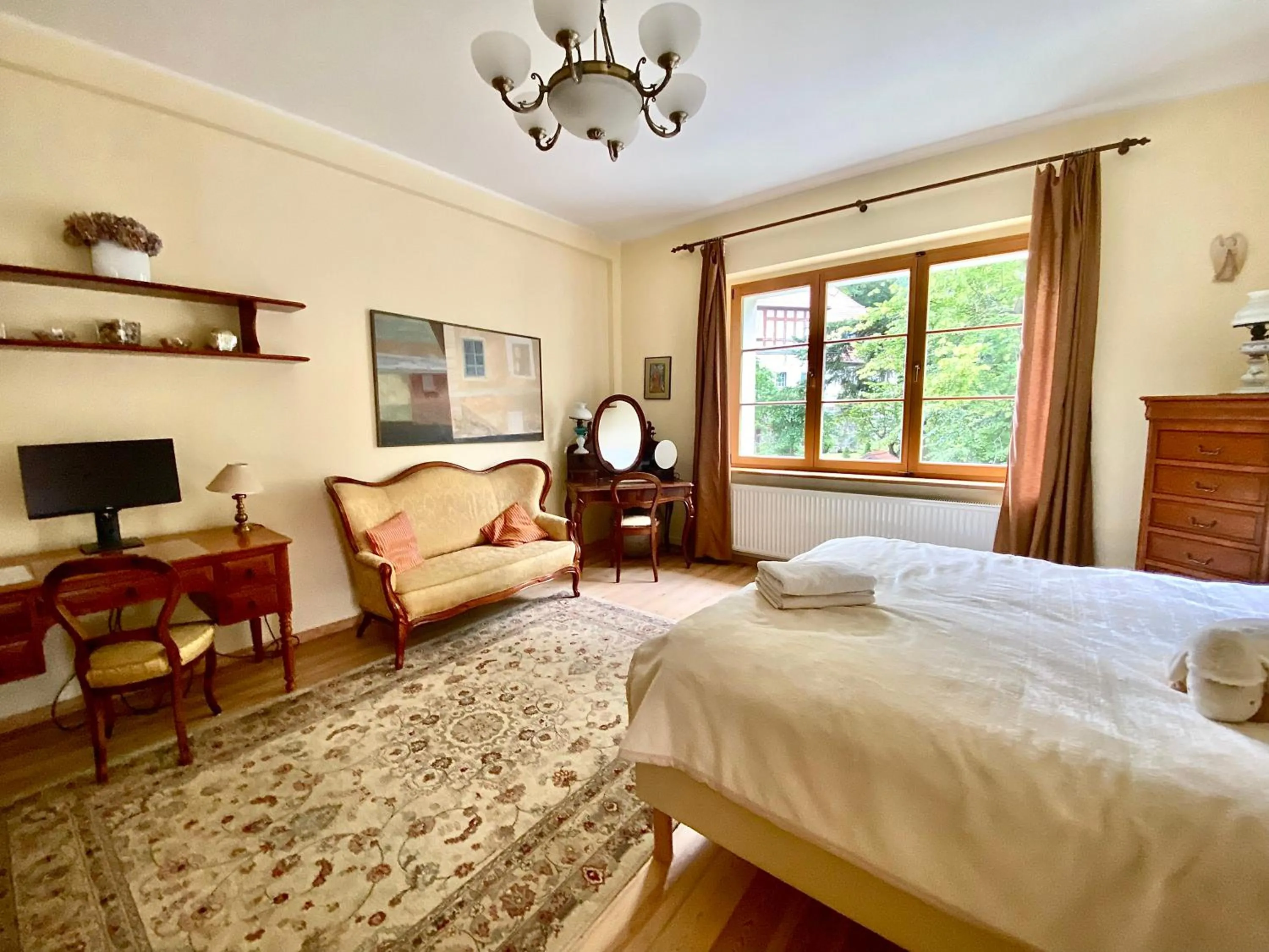 Bed in Sopot Residence