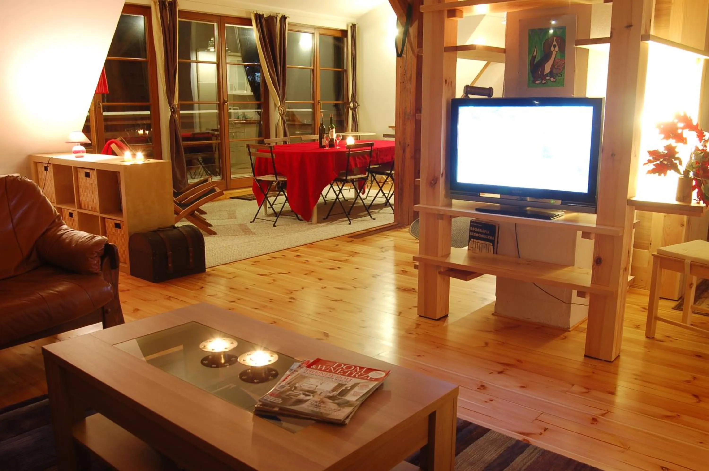 Living room in Sopot Residence