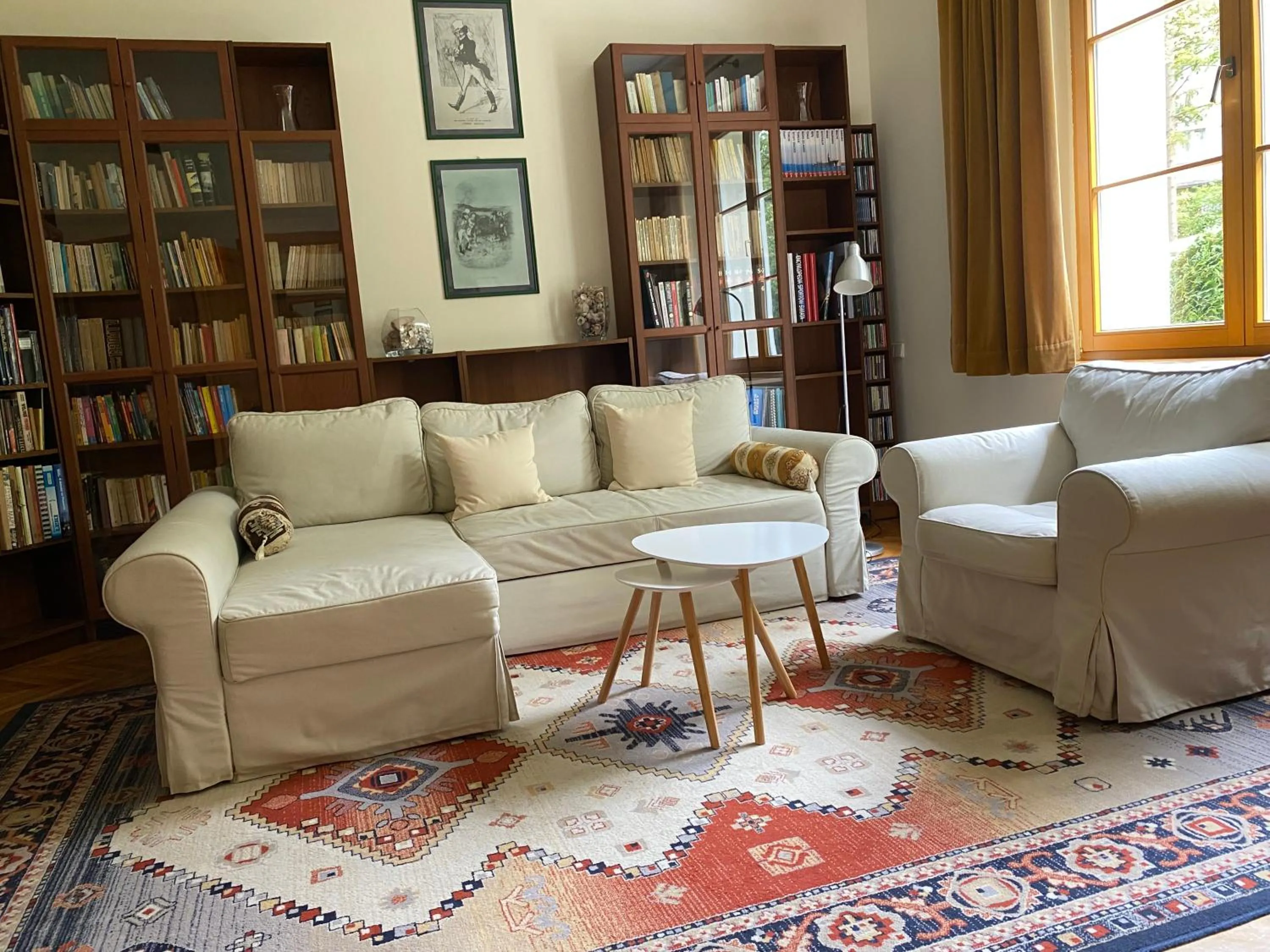 Seating area in Sopot Residence