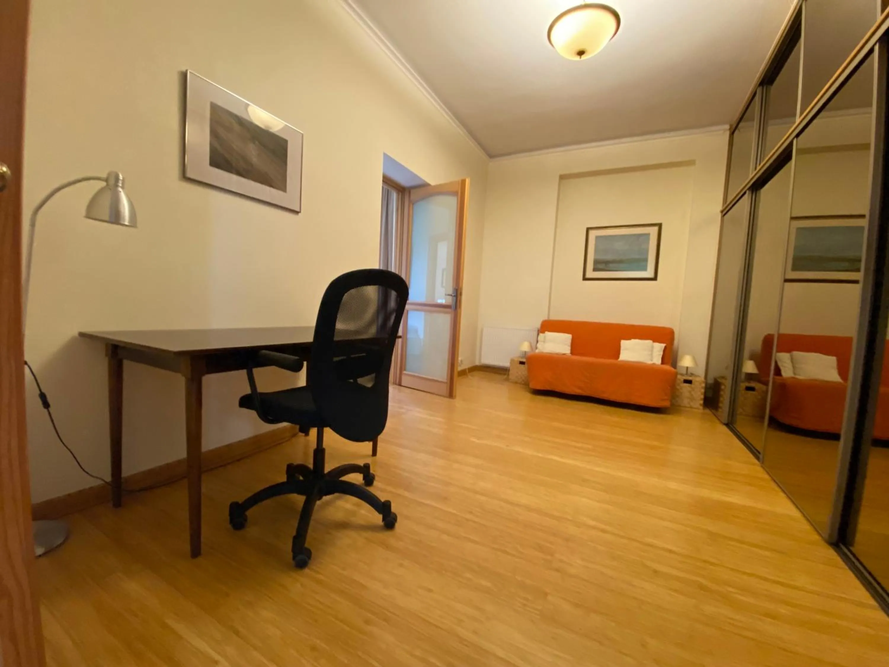 View (from property/room), Bed in Sopot Residence