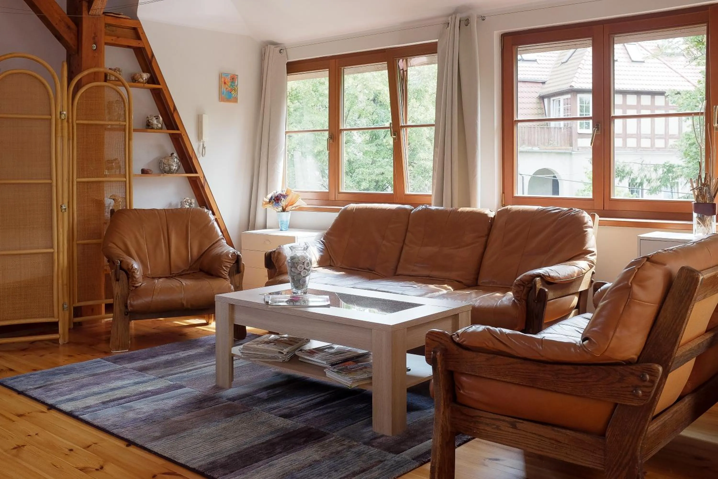 Living room in Sopot Residence