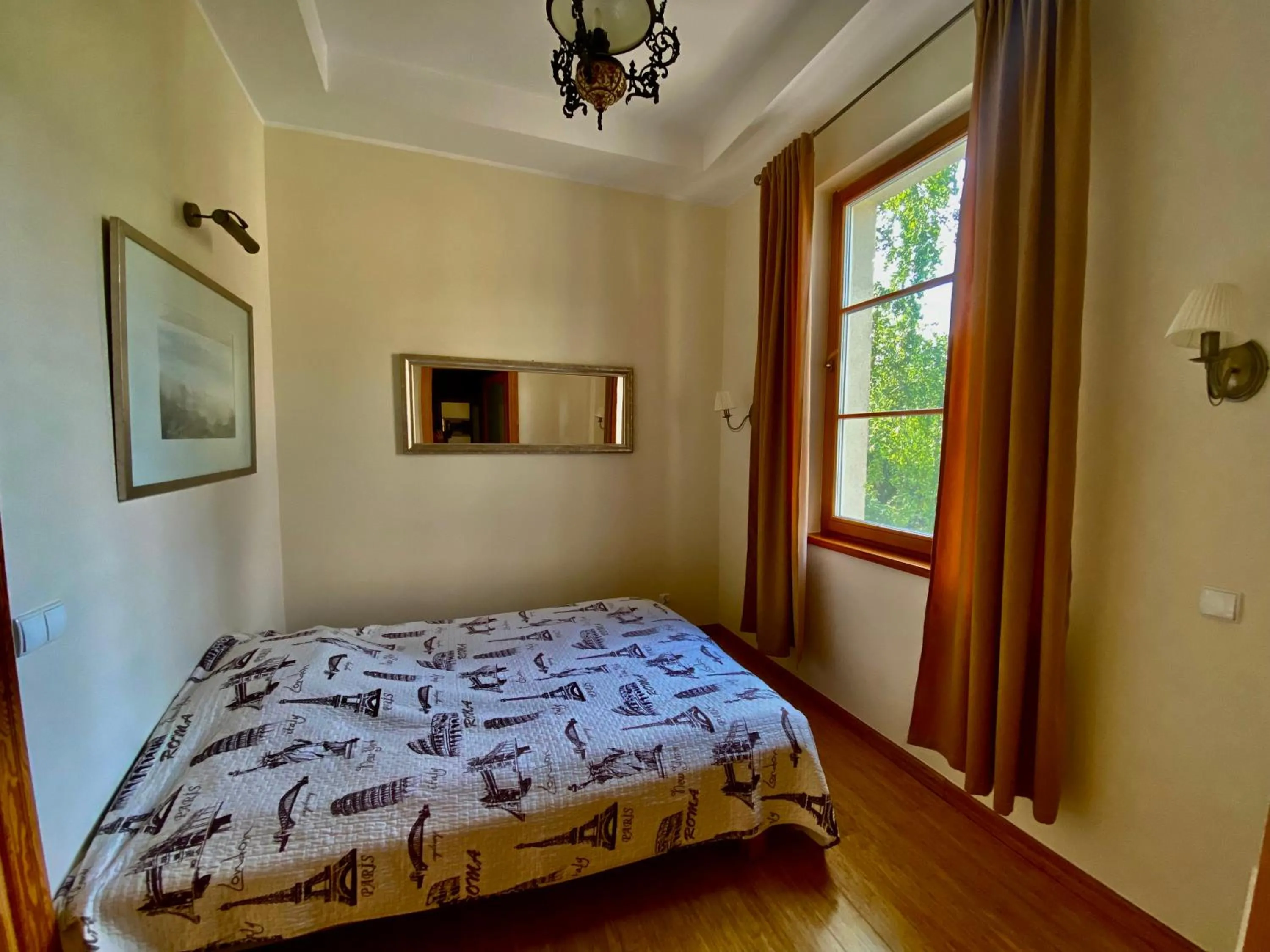 Bed in Sopot Residence