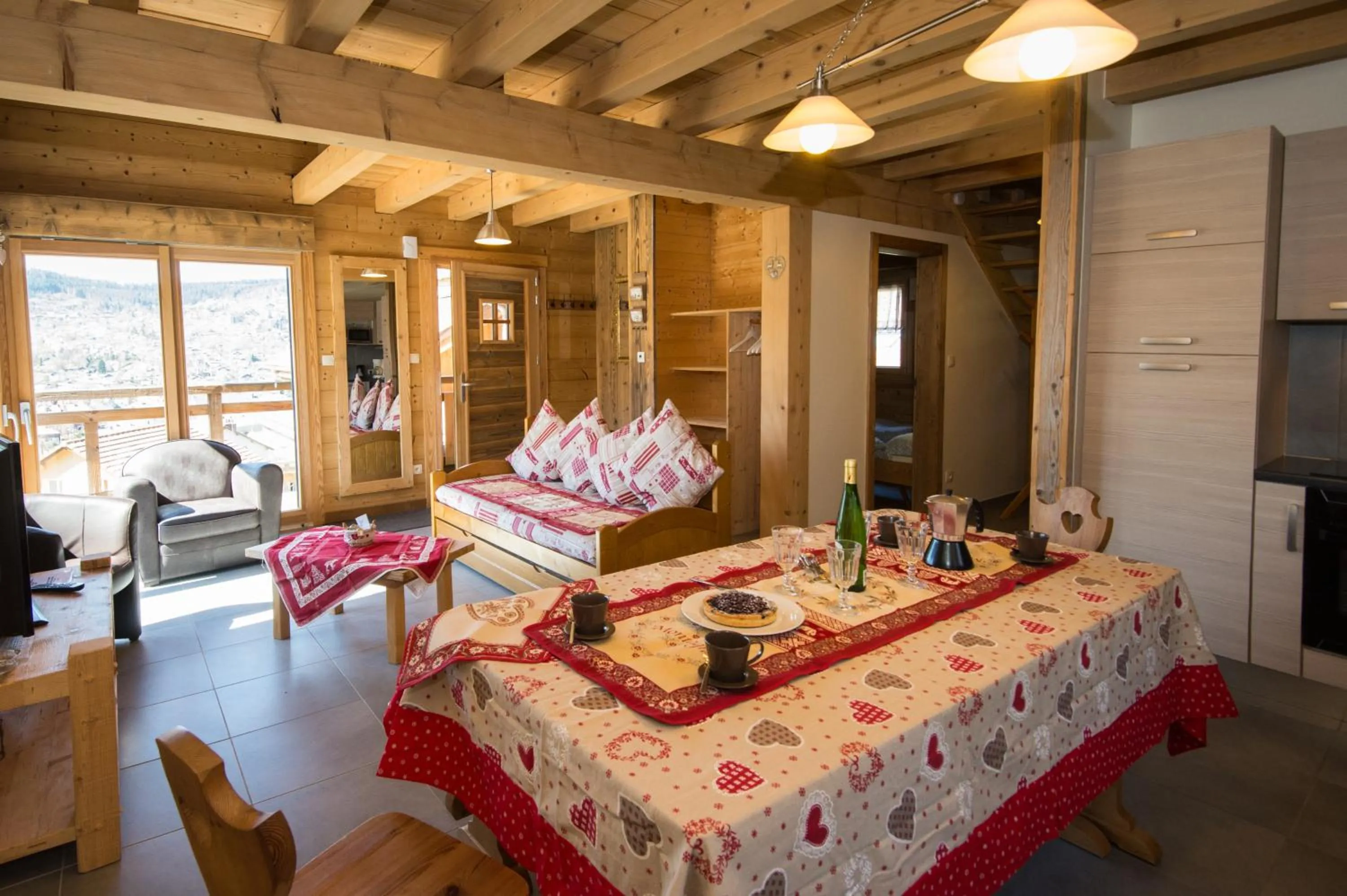 Dining area in Les Adrets
