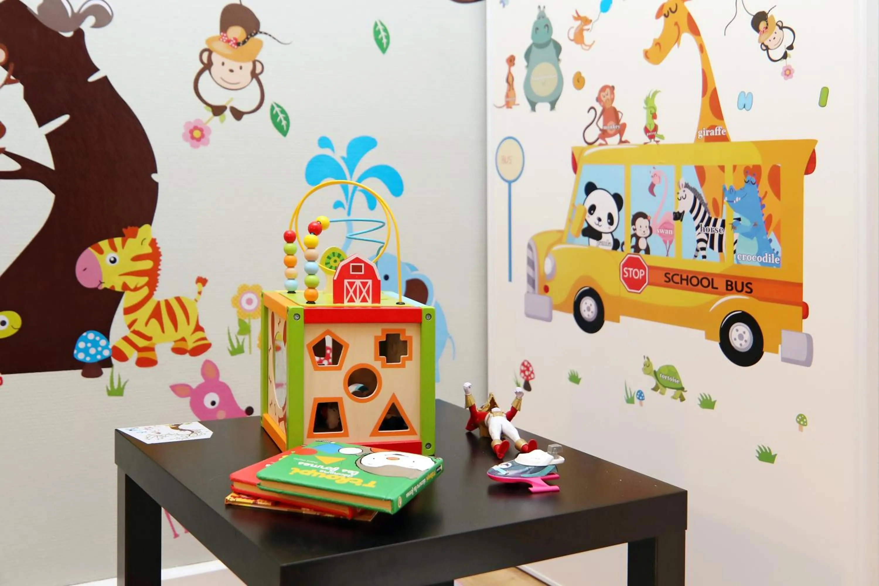 Children play ground in Hotel Les Pasteliers