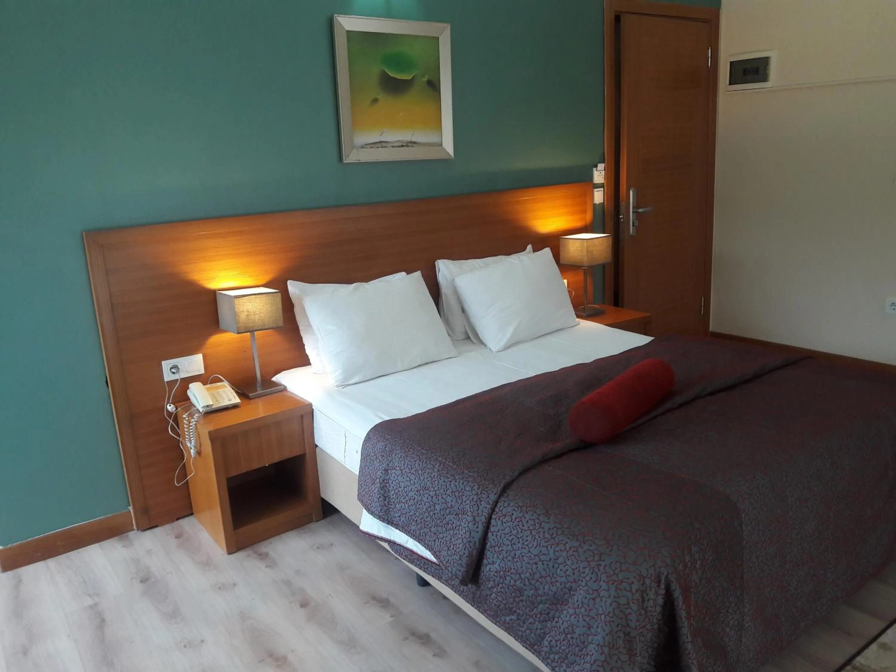 Bed in dragos island hotel