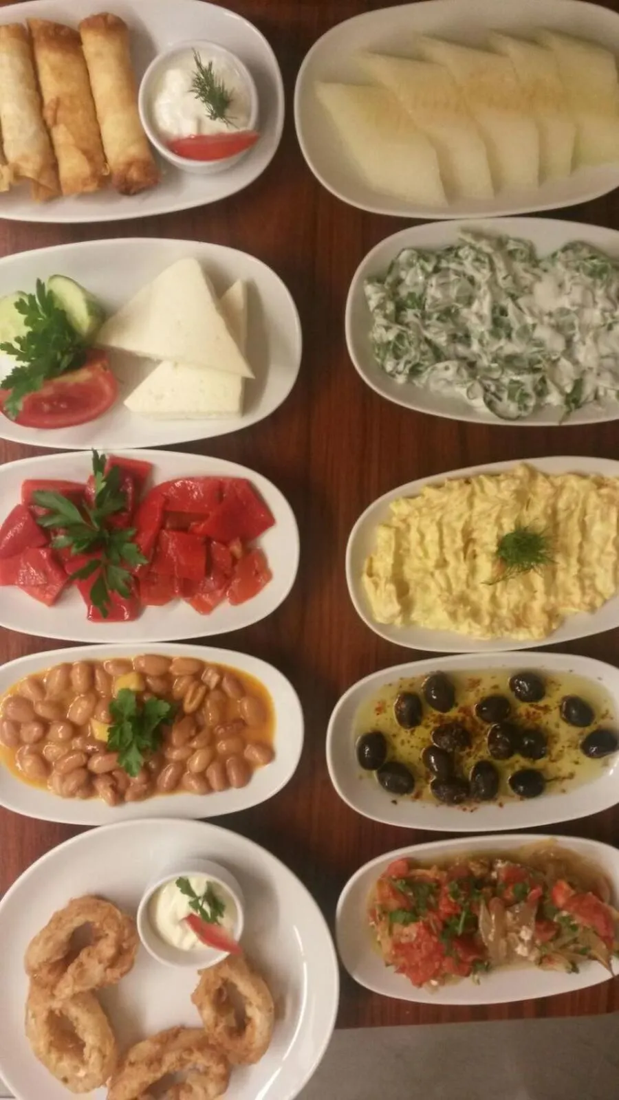 Food close-up in dragos island hotel