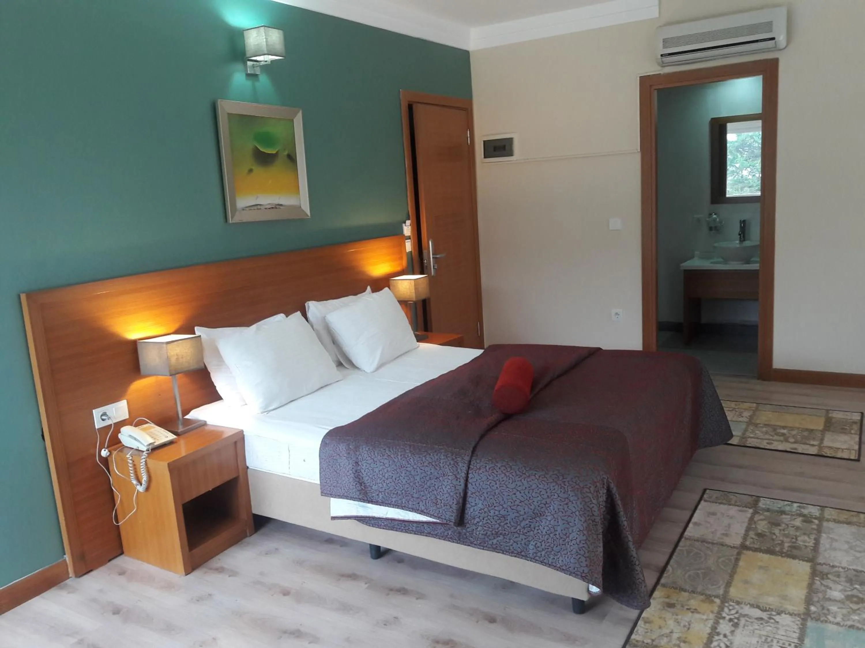 Bed in dragos island hotel