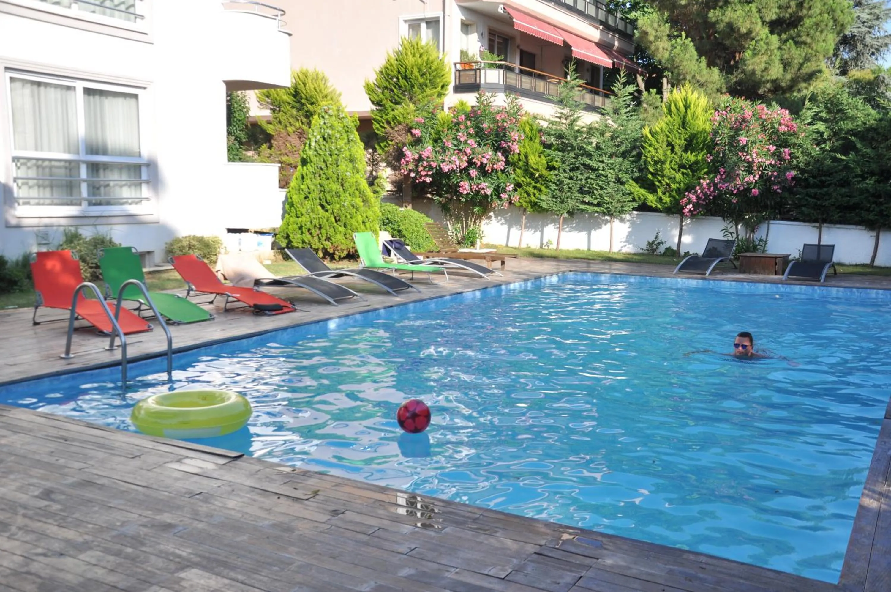 Pool view in dragos island hotel