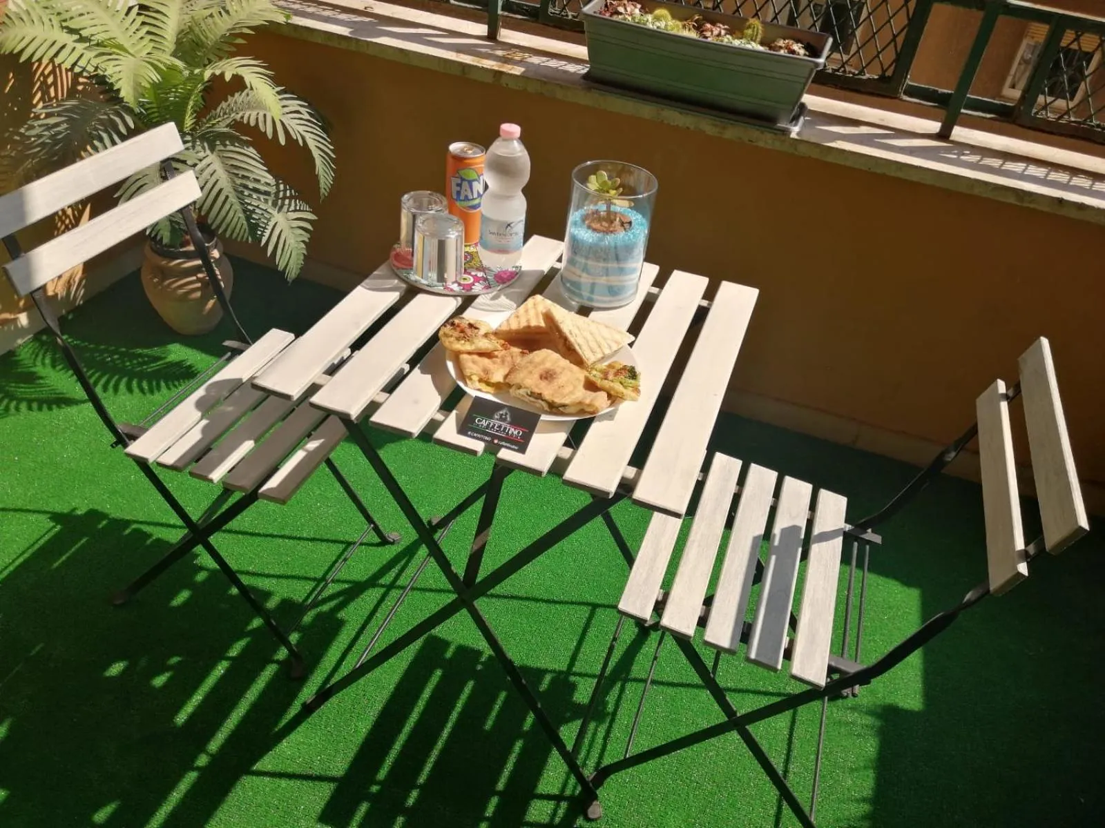 Balcony/Terrace in RomAmoR Suite