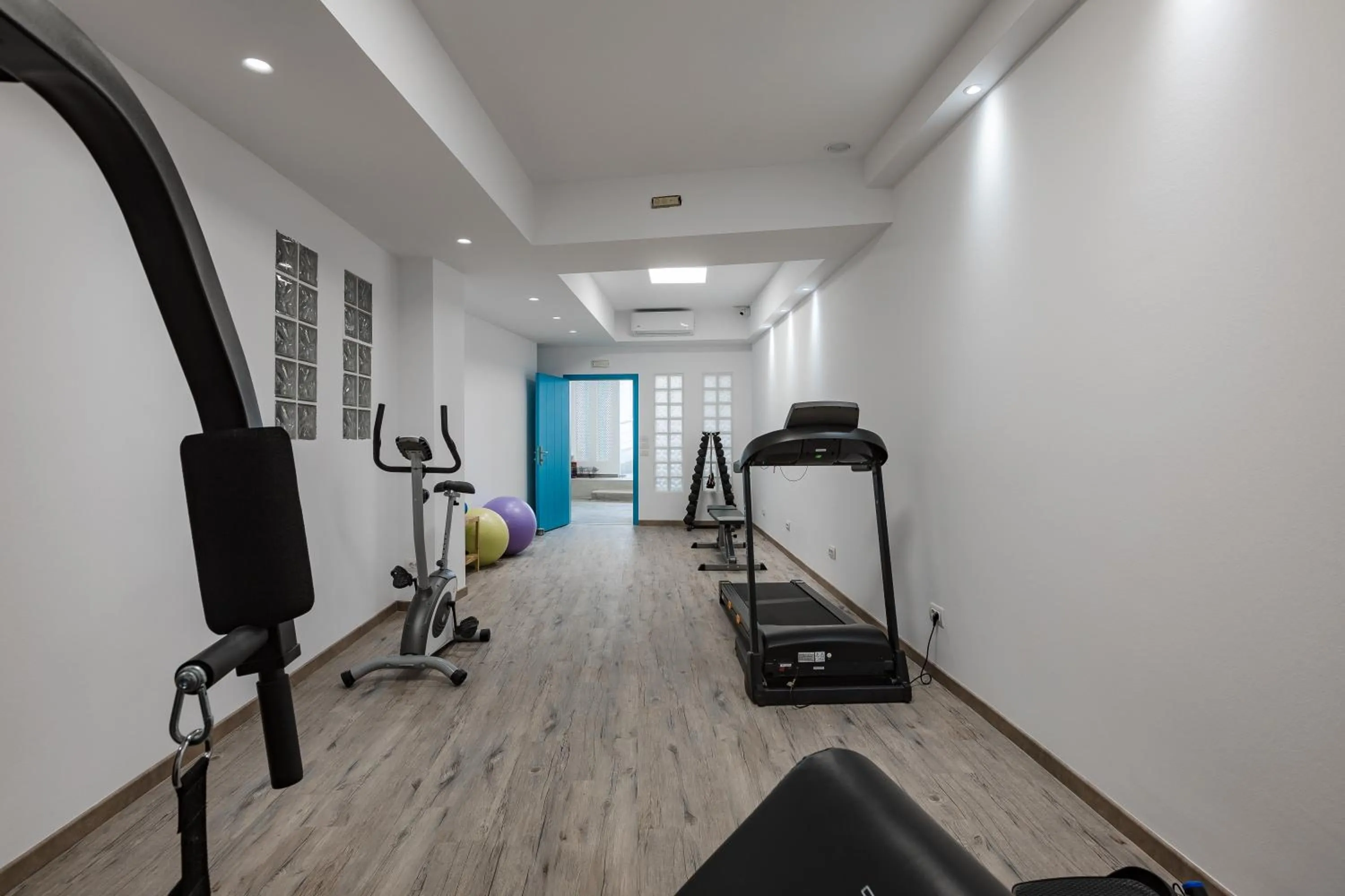 Fitness centre/facilities in Nikolas Hotel