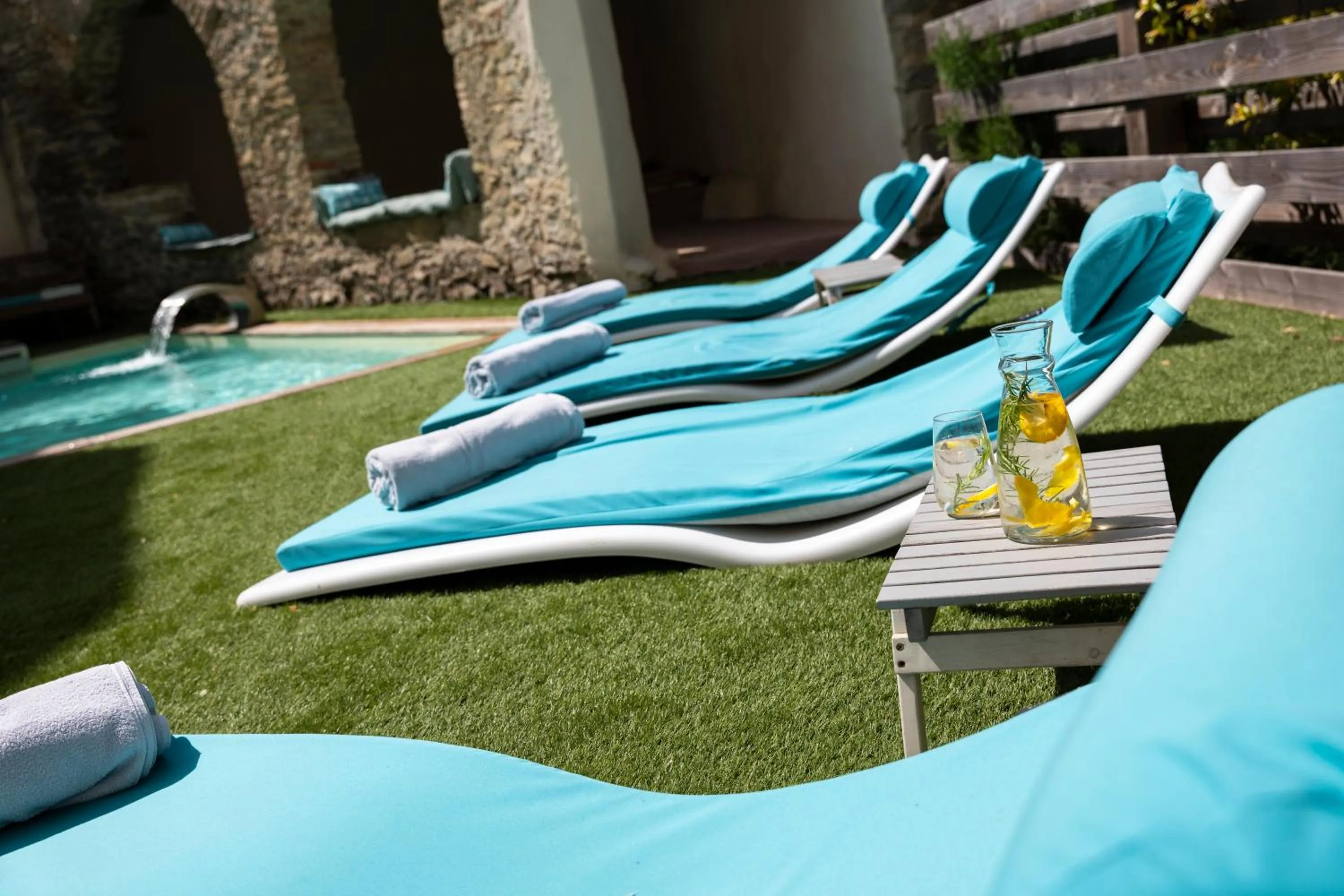 Swimming pool in Château De Siran - Hôtel & Spa