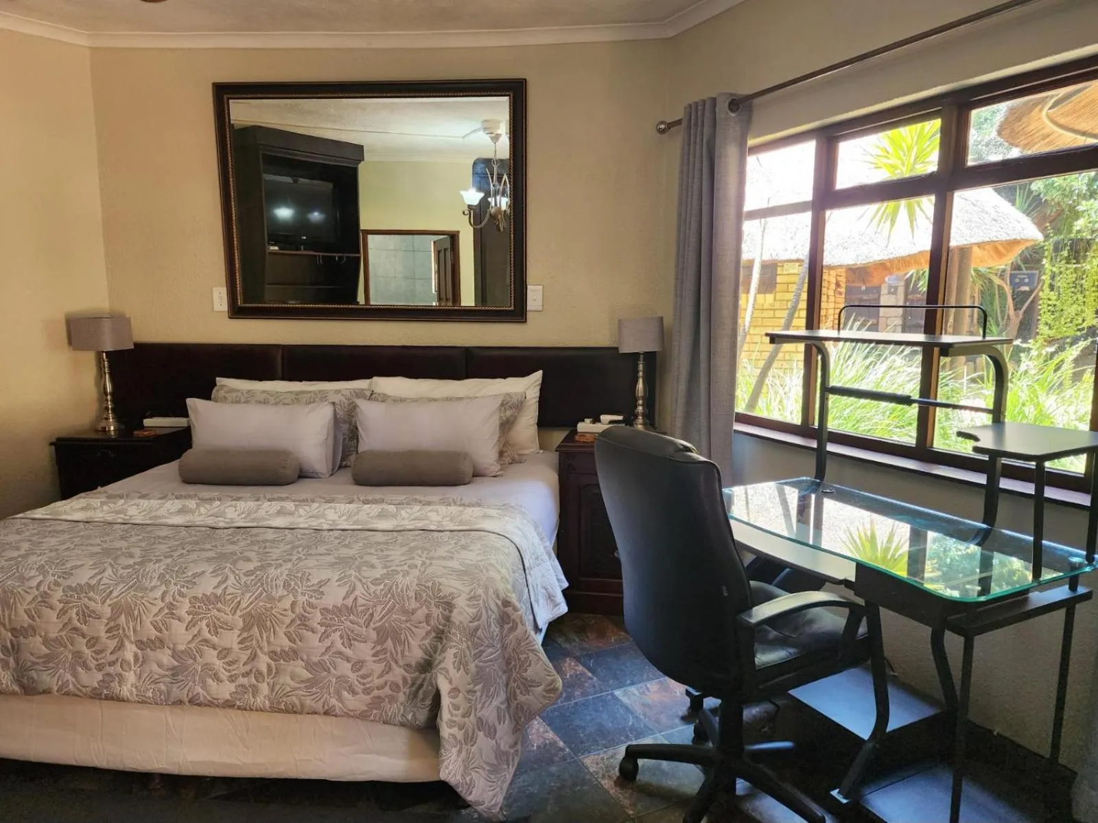 Bed in Goodnight Guest Lodge