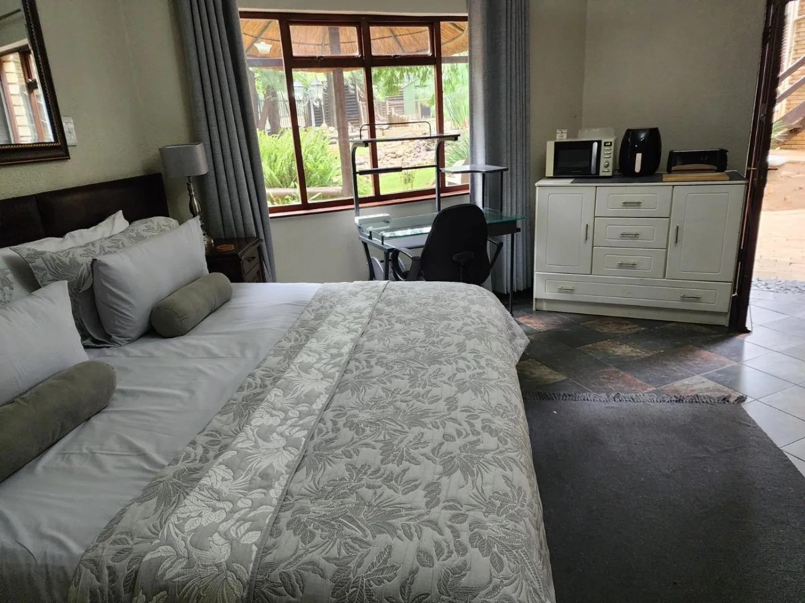 Bed in Goodnight Guest Lodge