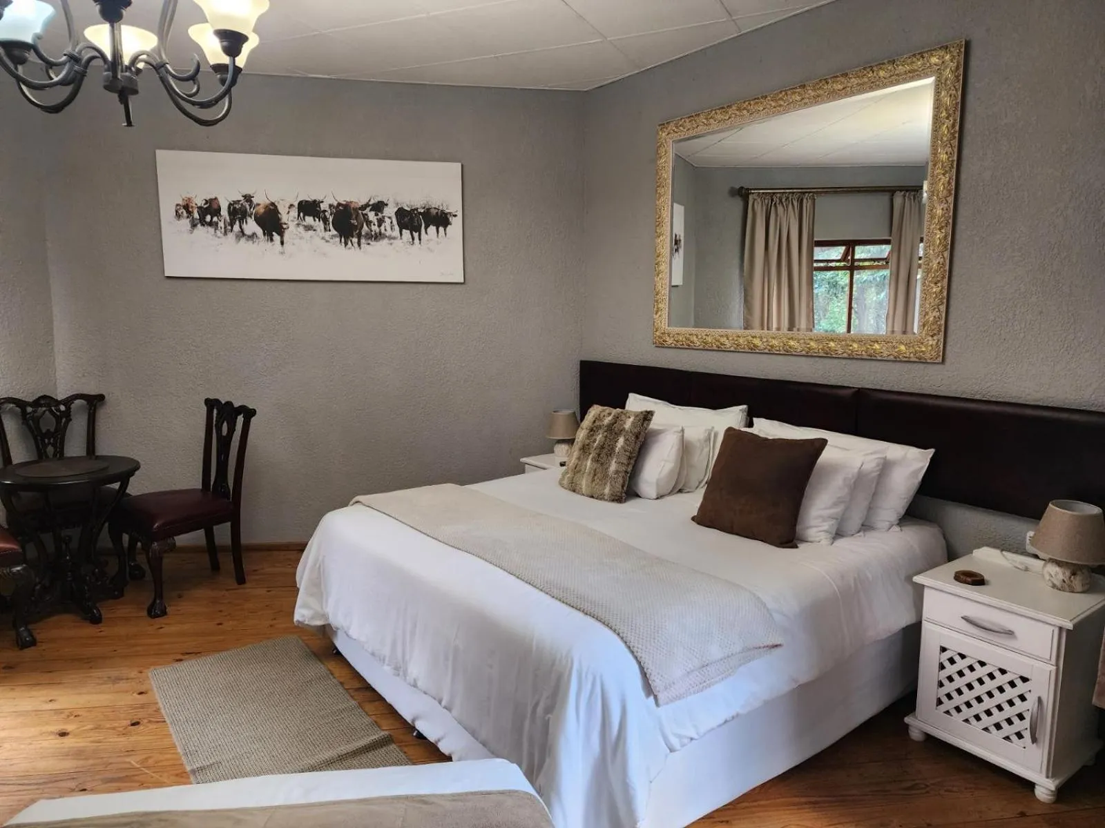 Bed in Goodnight Guest Lodge