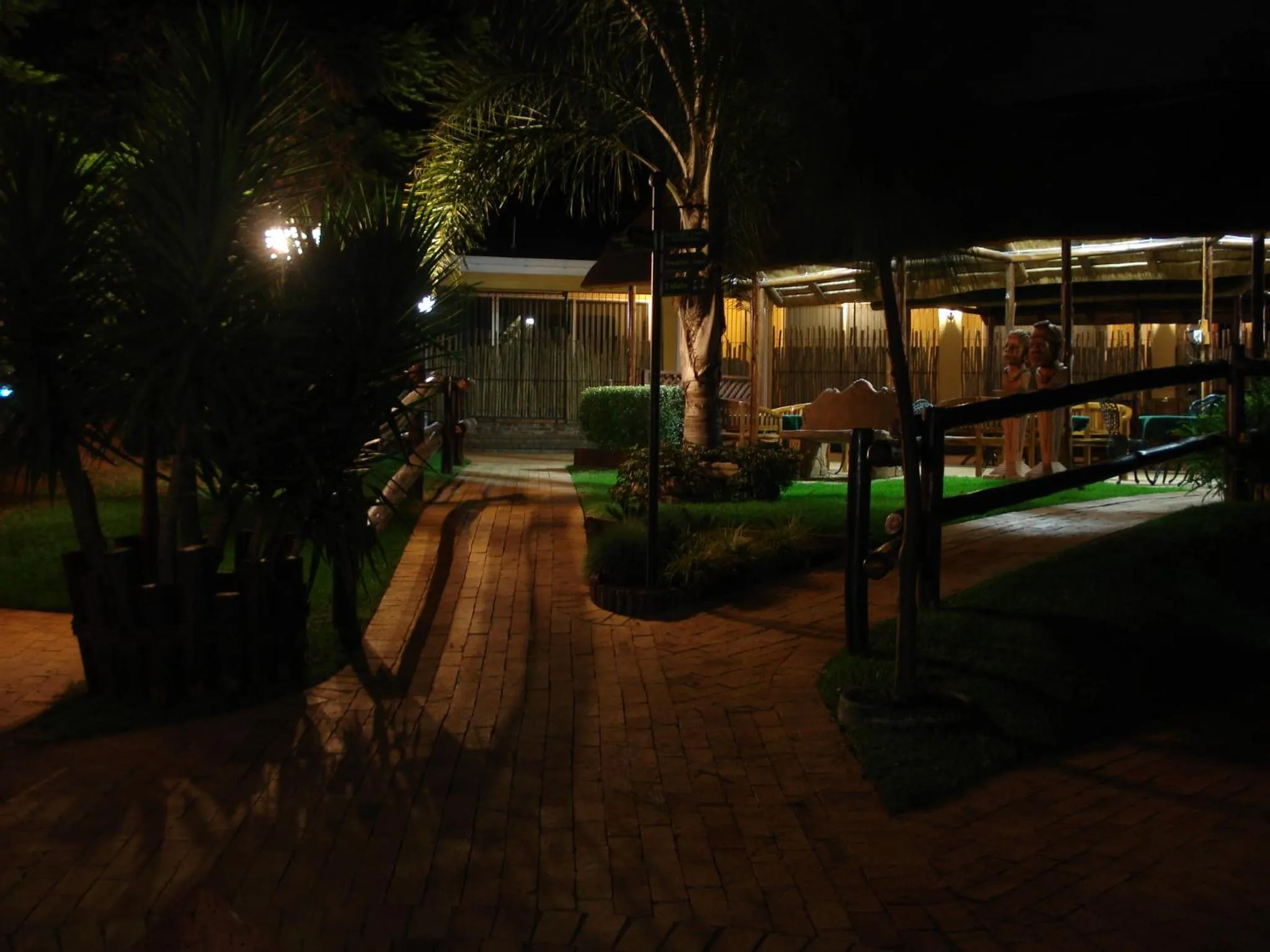 Garden in Goodnight Guest Lodge