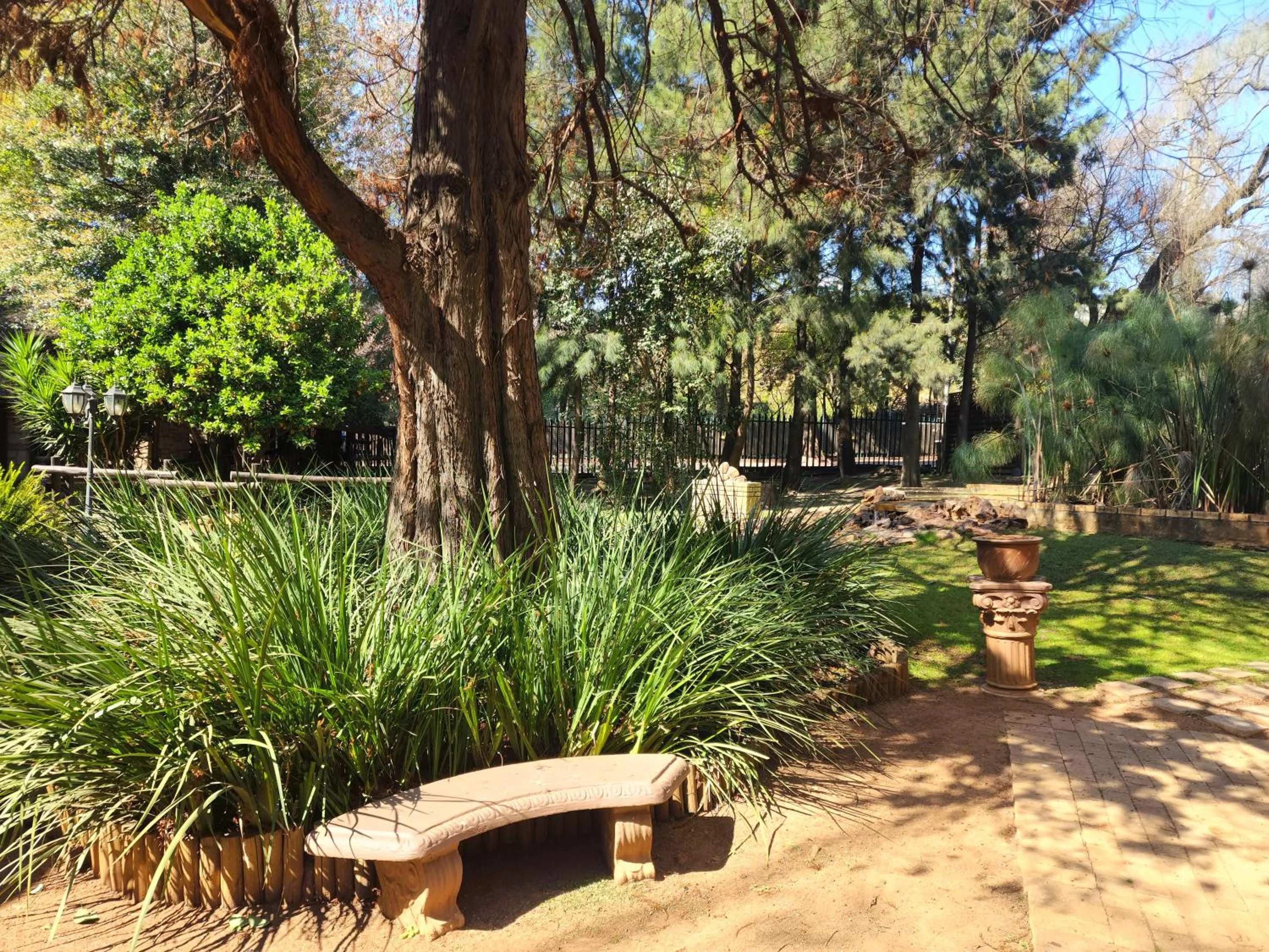 Garden in Goodnight Guest Lodge