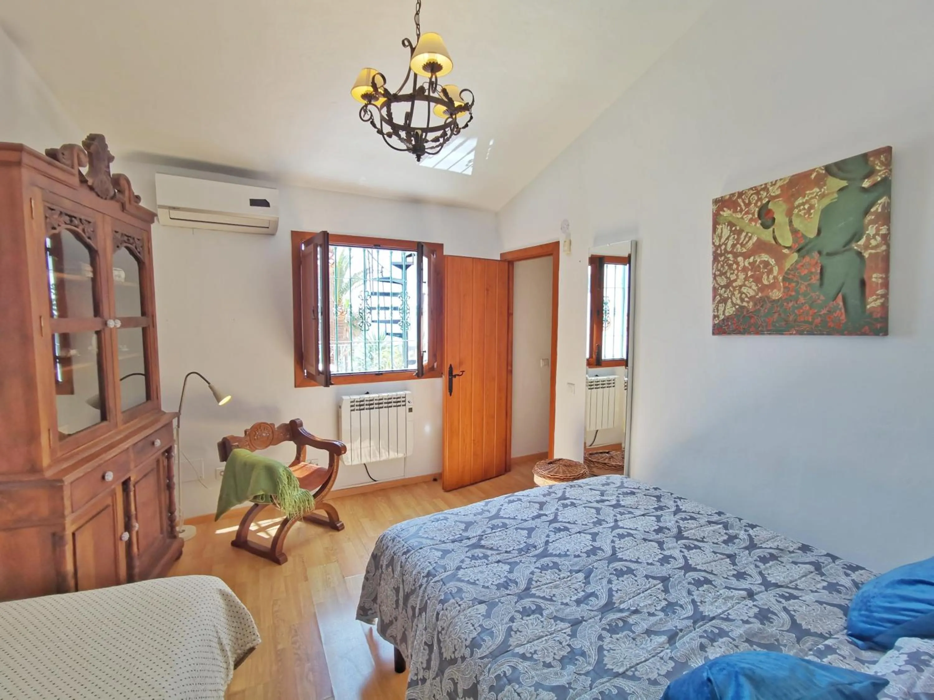 Bed in Villa Carabeo