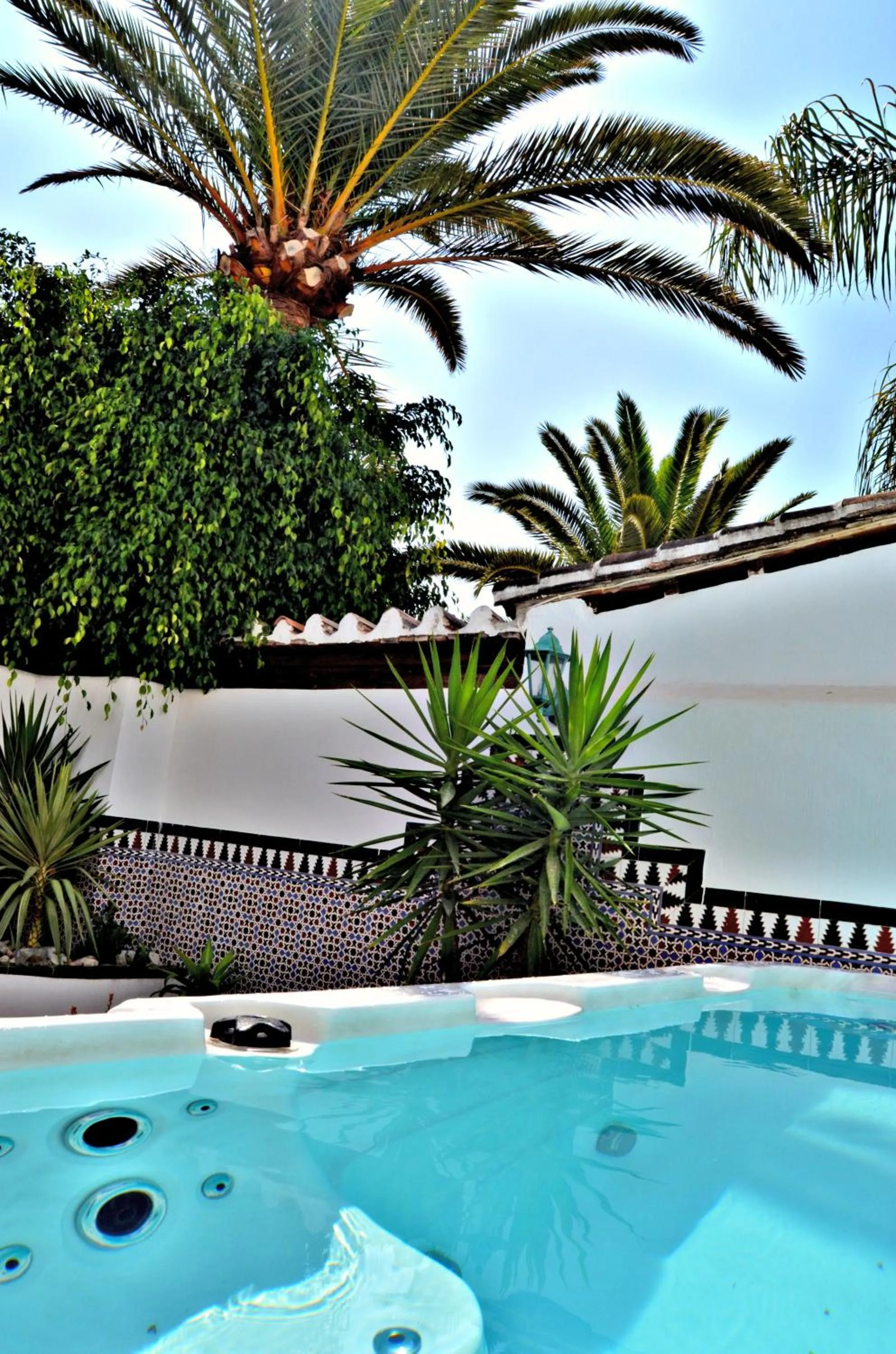 Swimming pool in Villa Carabeo