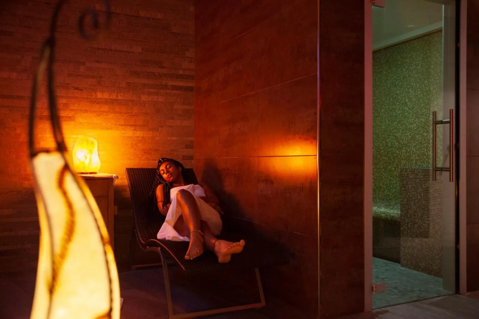 Sauna in Hotel Romanda