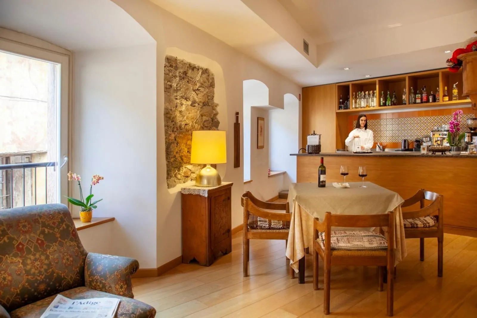 Lounge or bar in Hotel Romanda