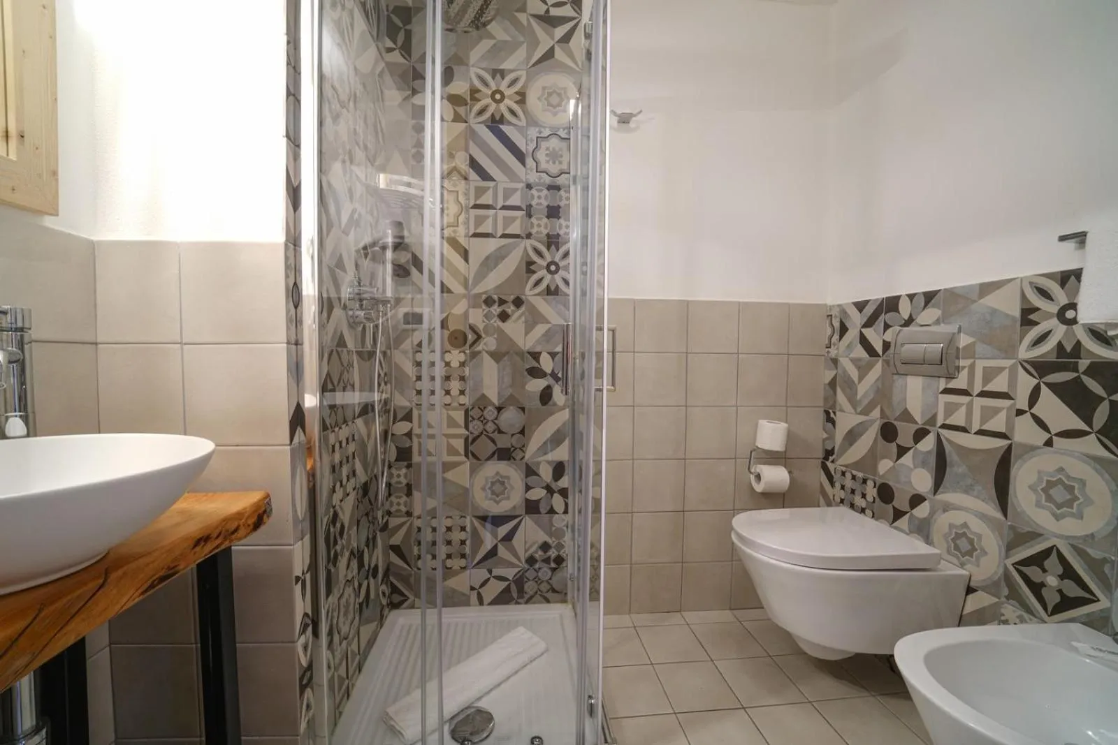 Shower in GH Hotel Monzoni