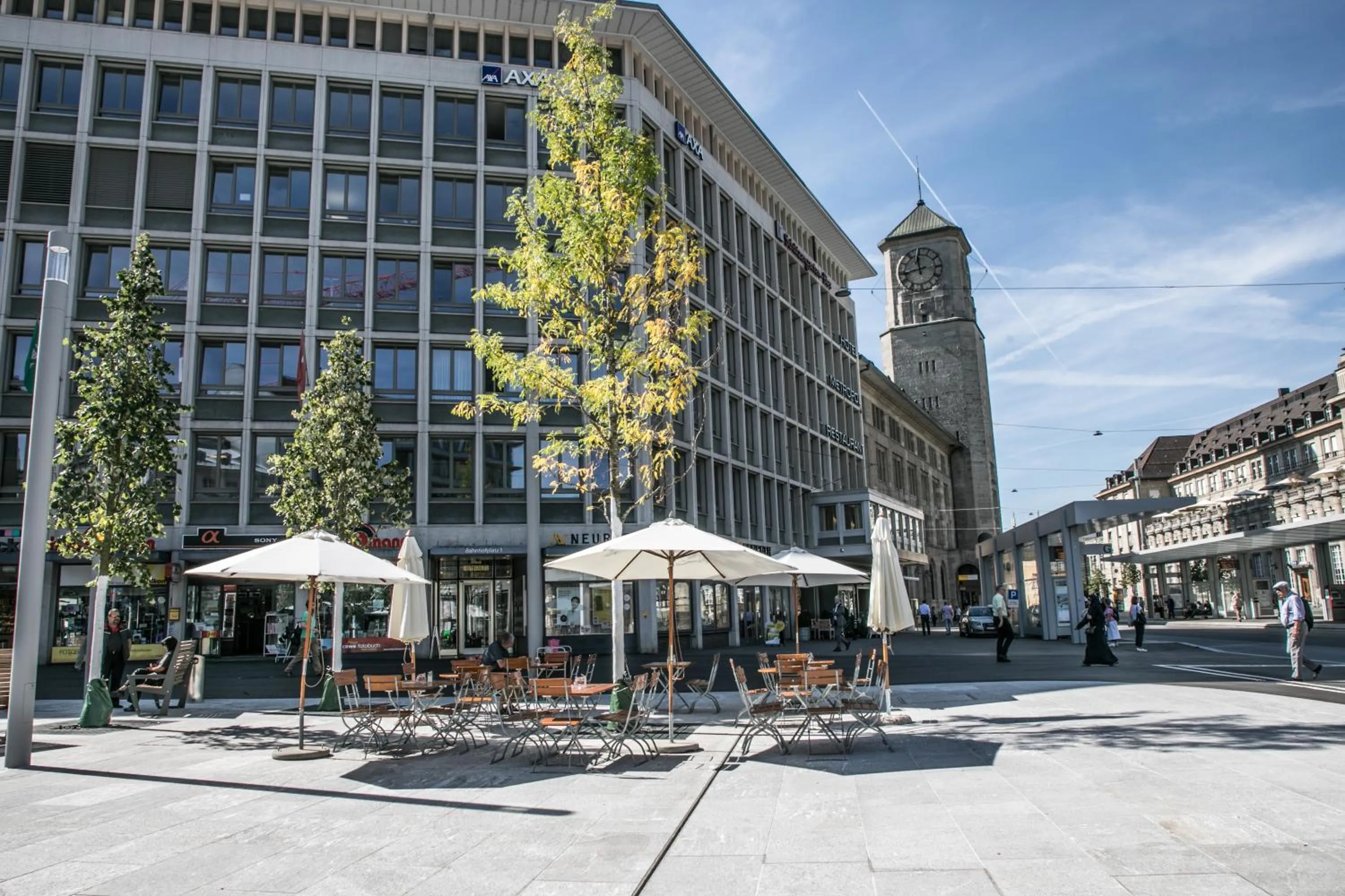 Property building in Tailormade Hotel METROPOL St Gallen