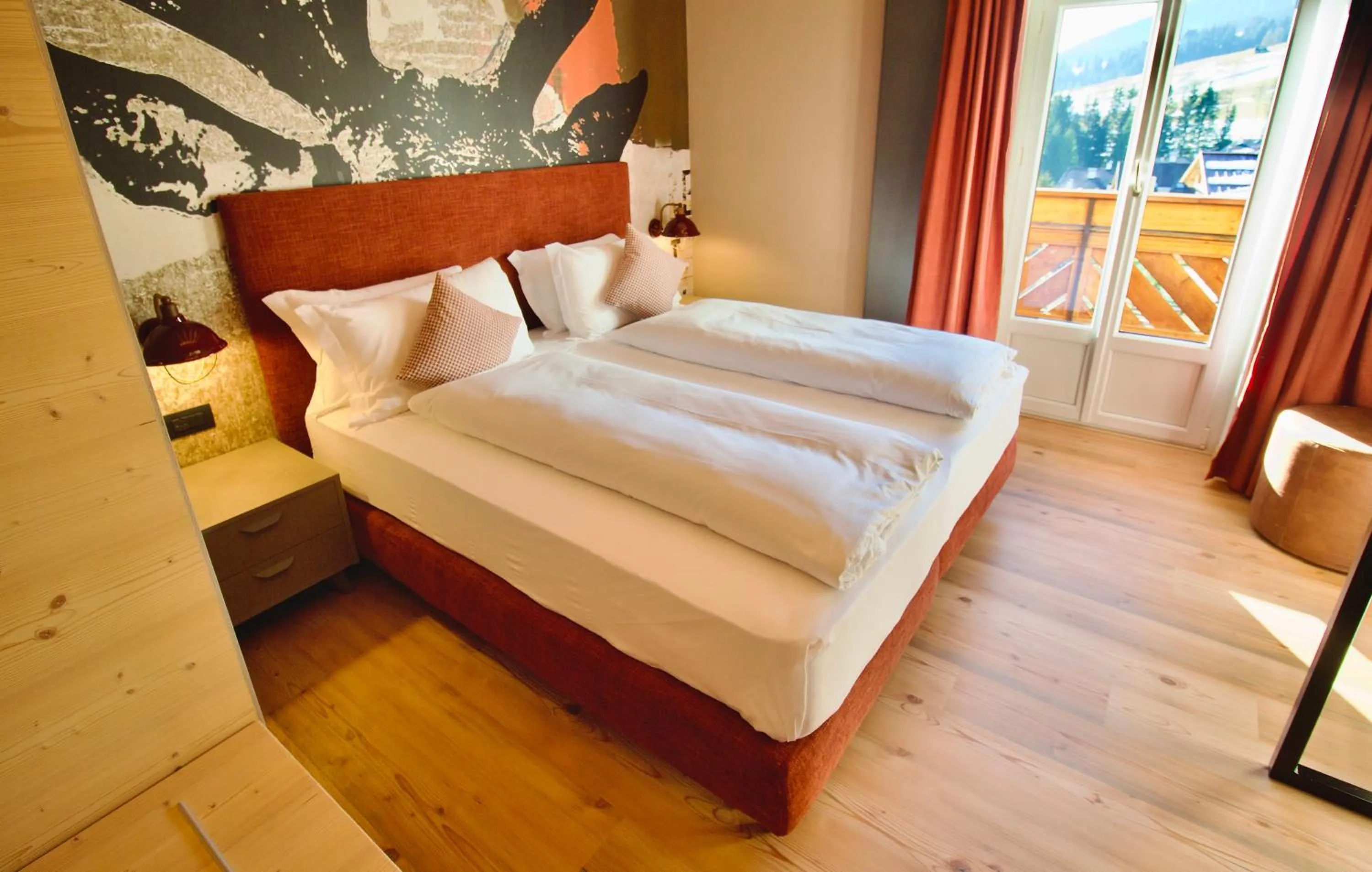 Bed in Al Piccolo Hotel