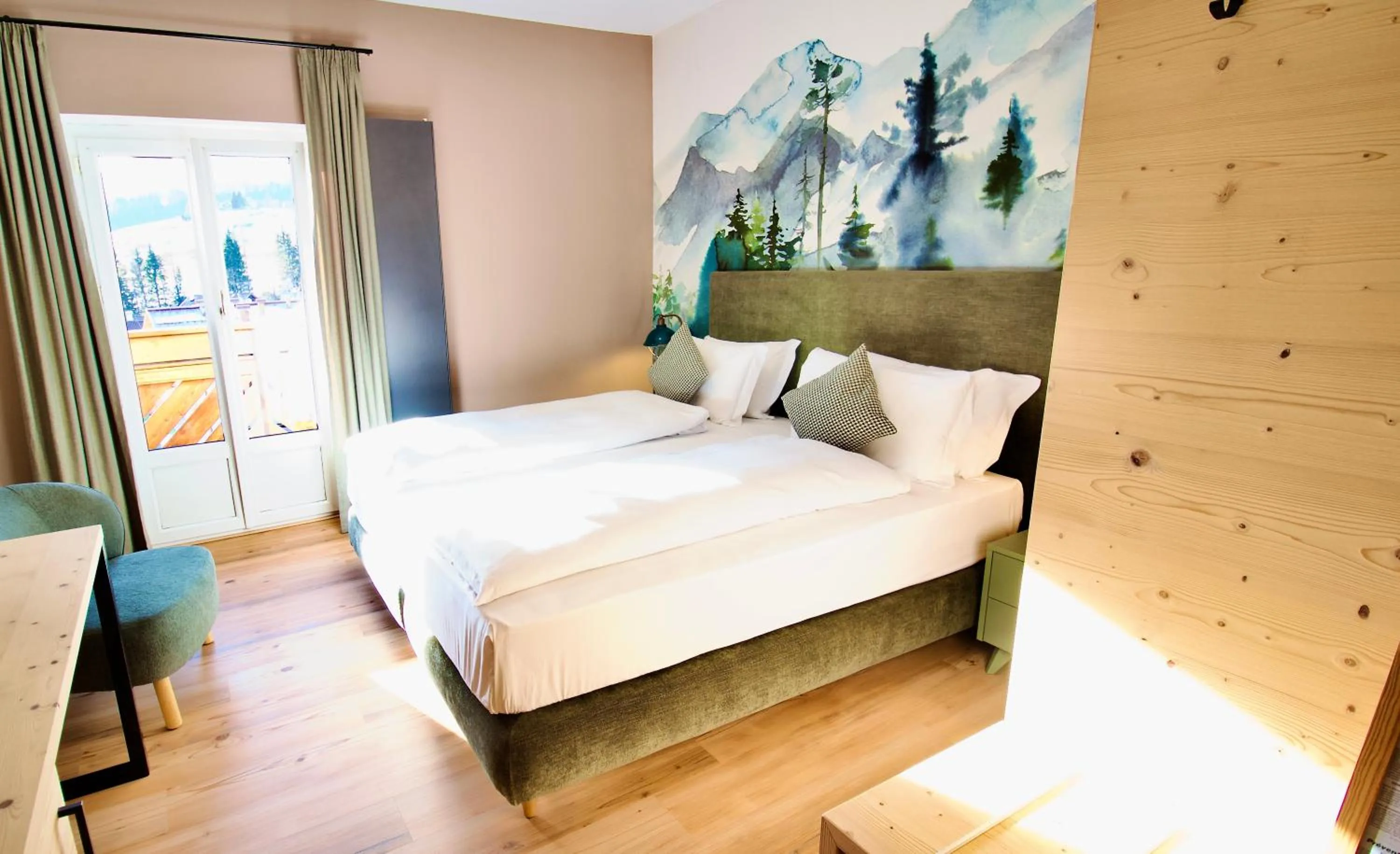 Bed in Al Piccolo Hotel