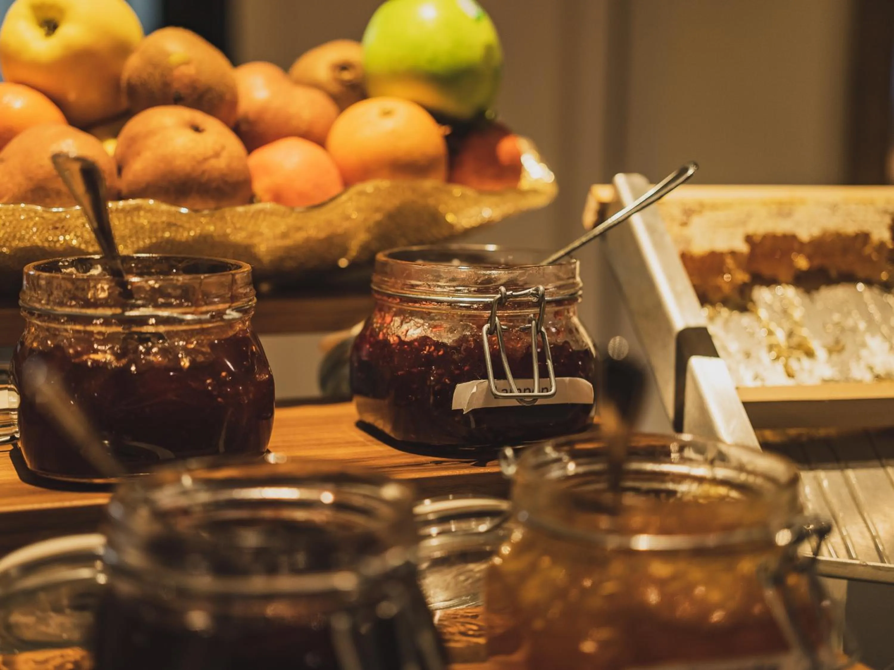 Breakfast in Hotel Crozzon
