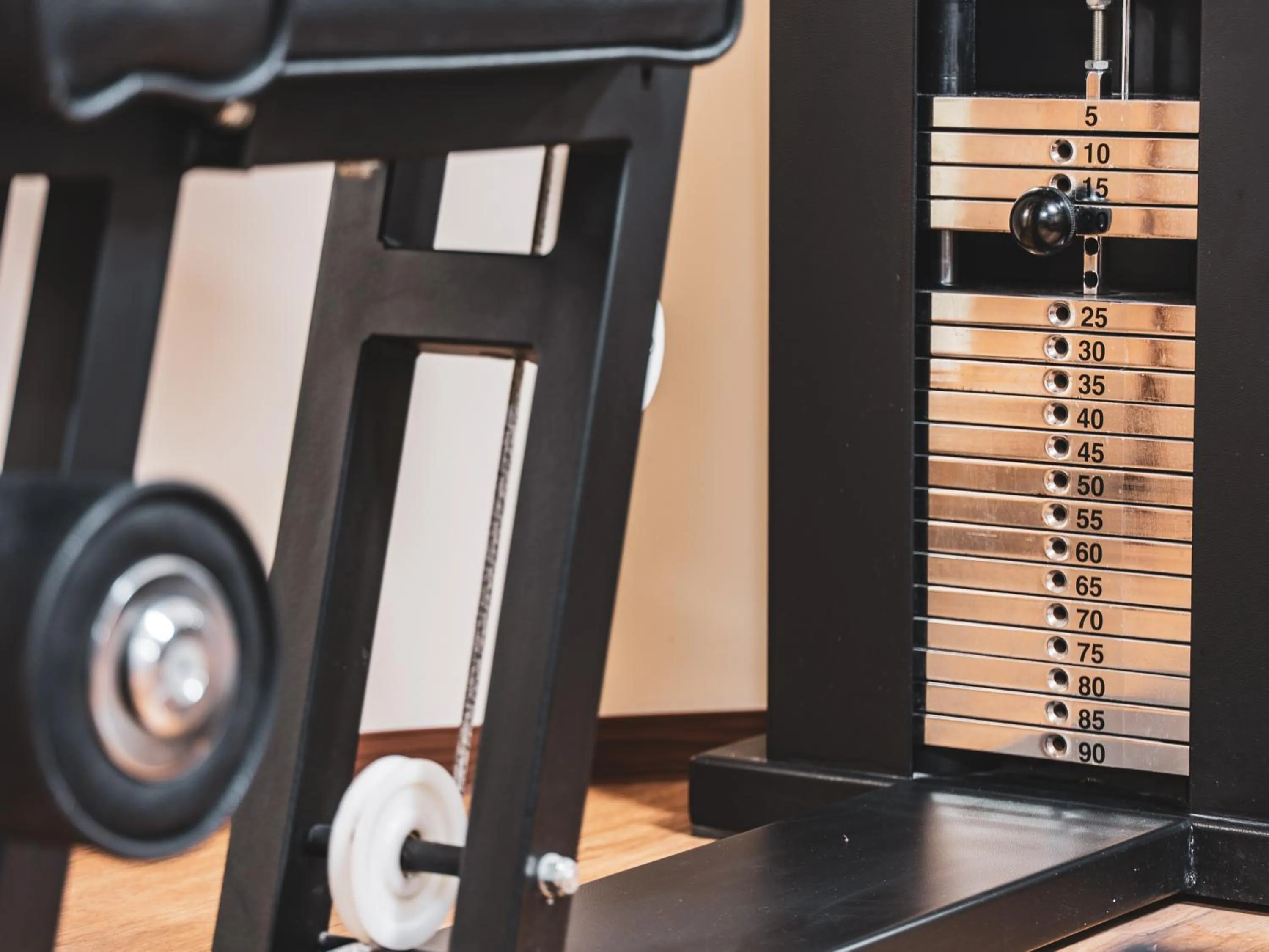 Fitness centre/facilities in Hotel Crozzon