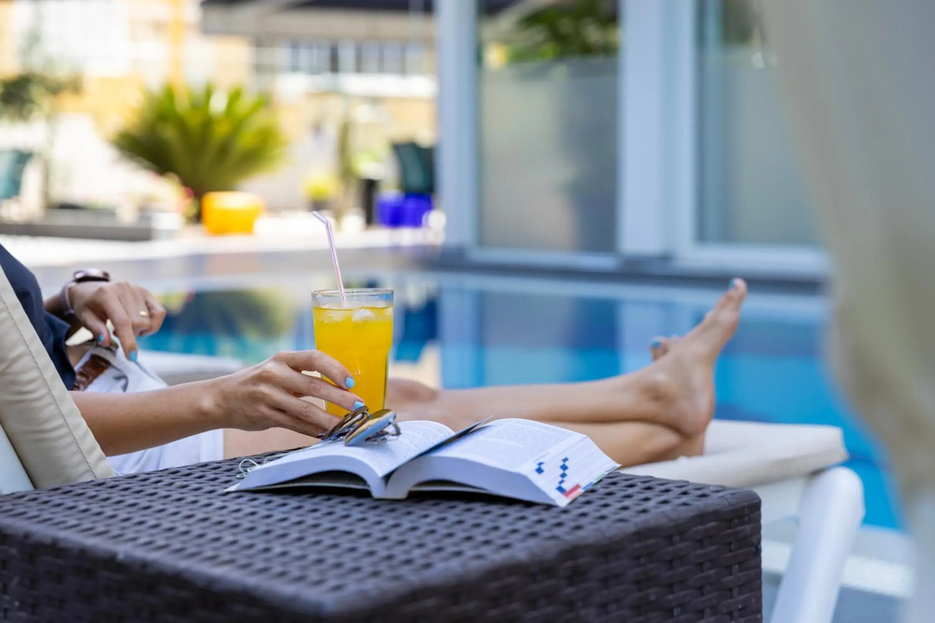 Swimming pool in Mene City Hotel Swimming pool in Mene City Hotel