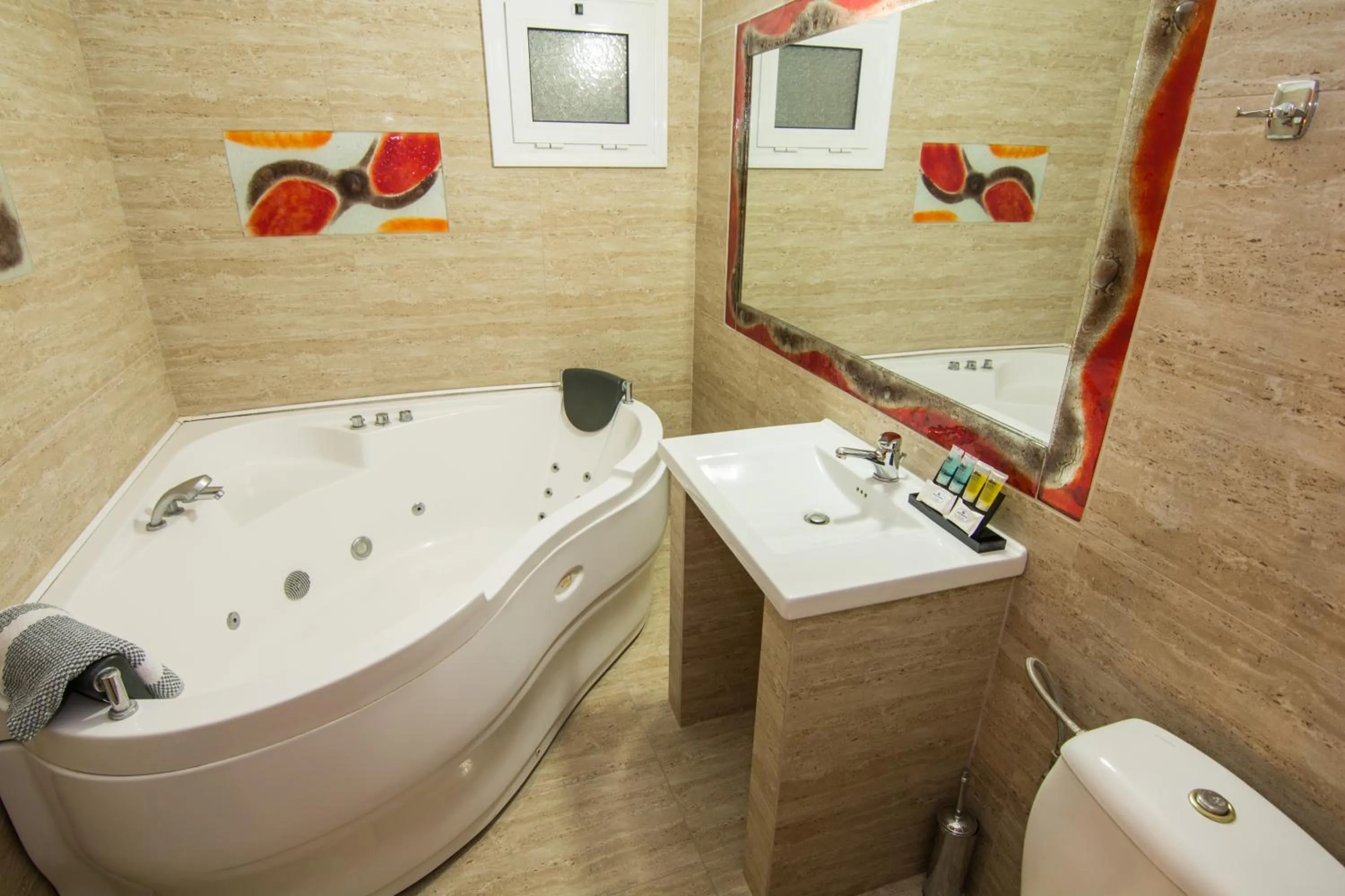 Toilet in Hotel Alexandros