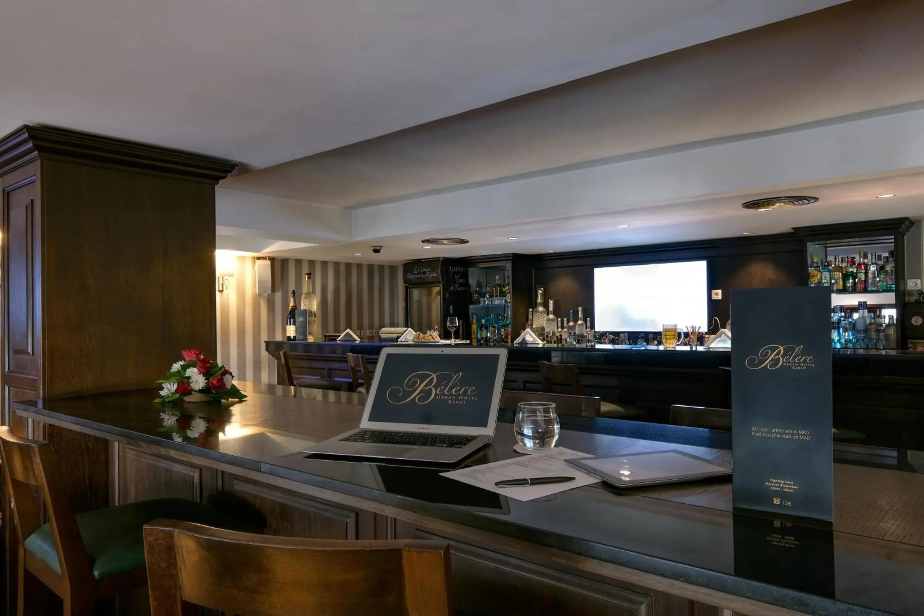 Lounge or bar in Belere Hotel Rabat