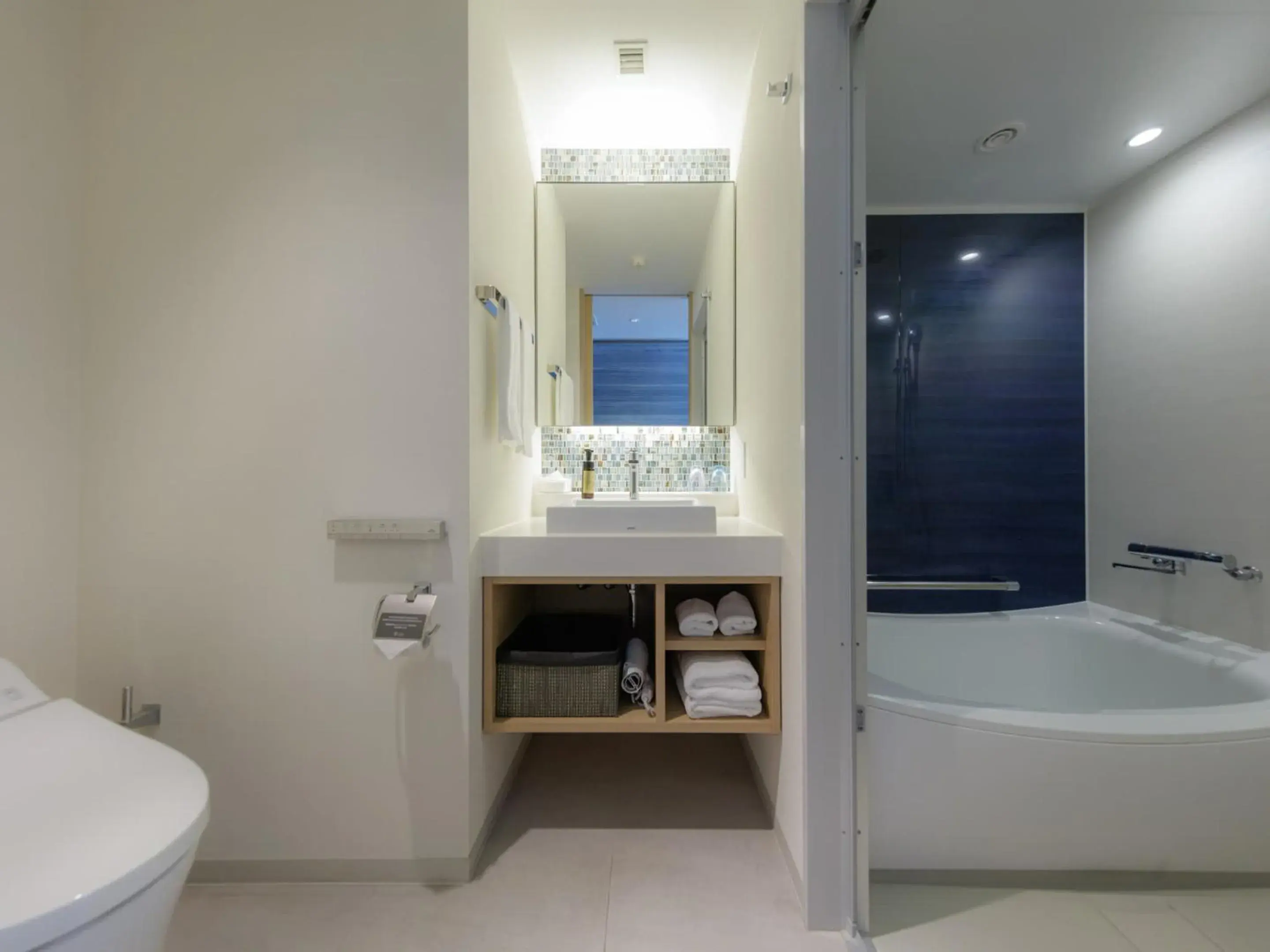 Bathroom in JR Kyushu Hotel Blossom Naha Bathroom in JR Kyushu Hotel Blossom Naha