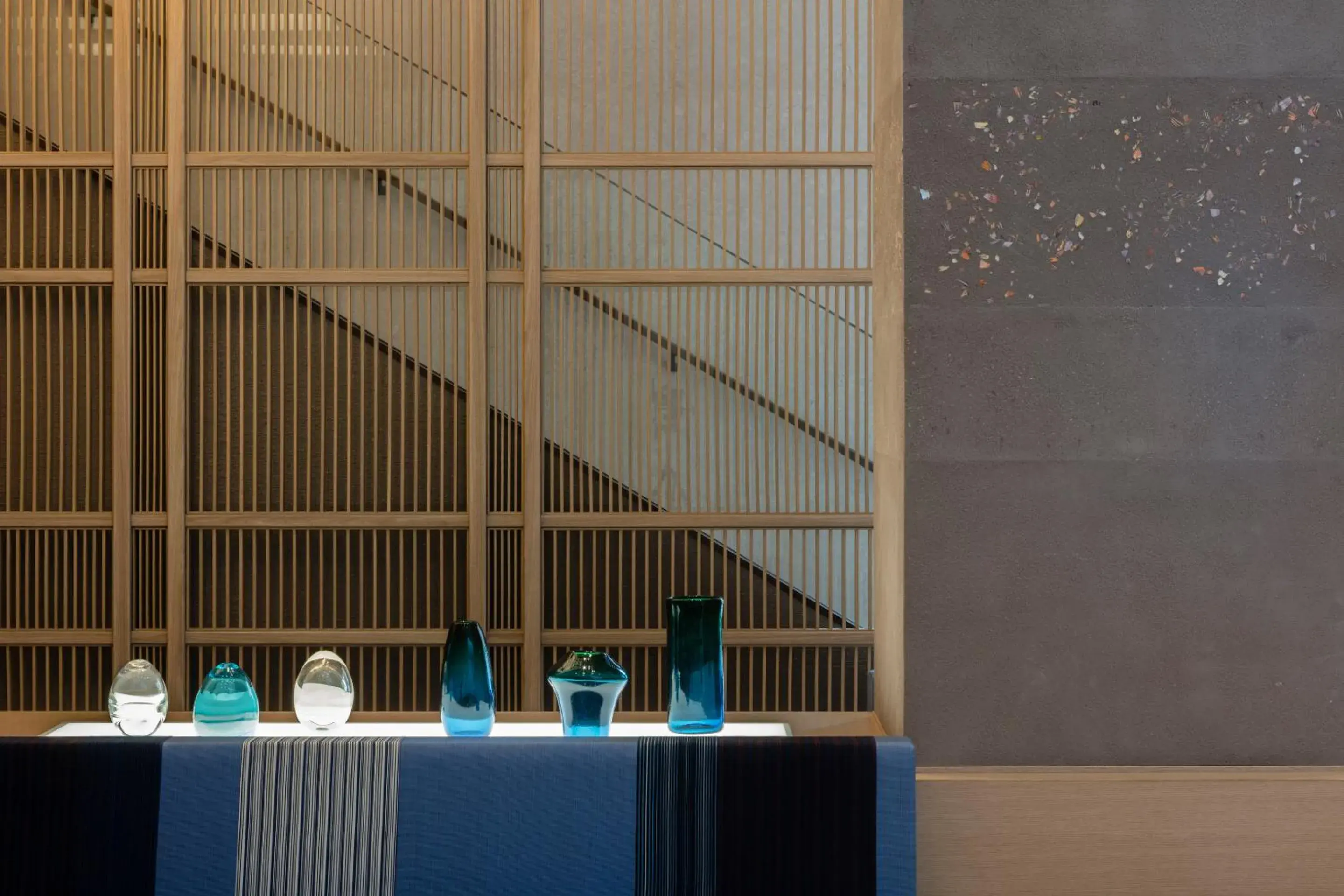 Lobby or reception in JR Kyushu Hotel Blossom Naha Lobby or reception in JR Kyushu Hotel Blossom Naha