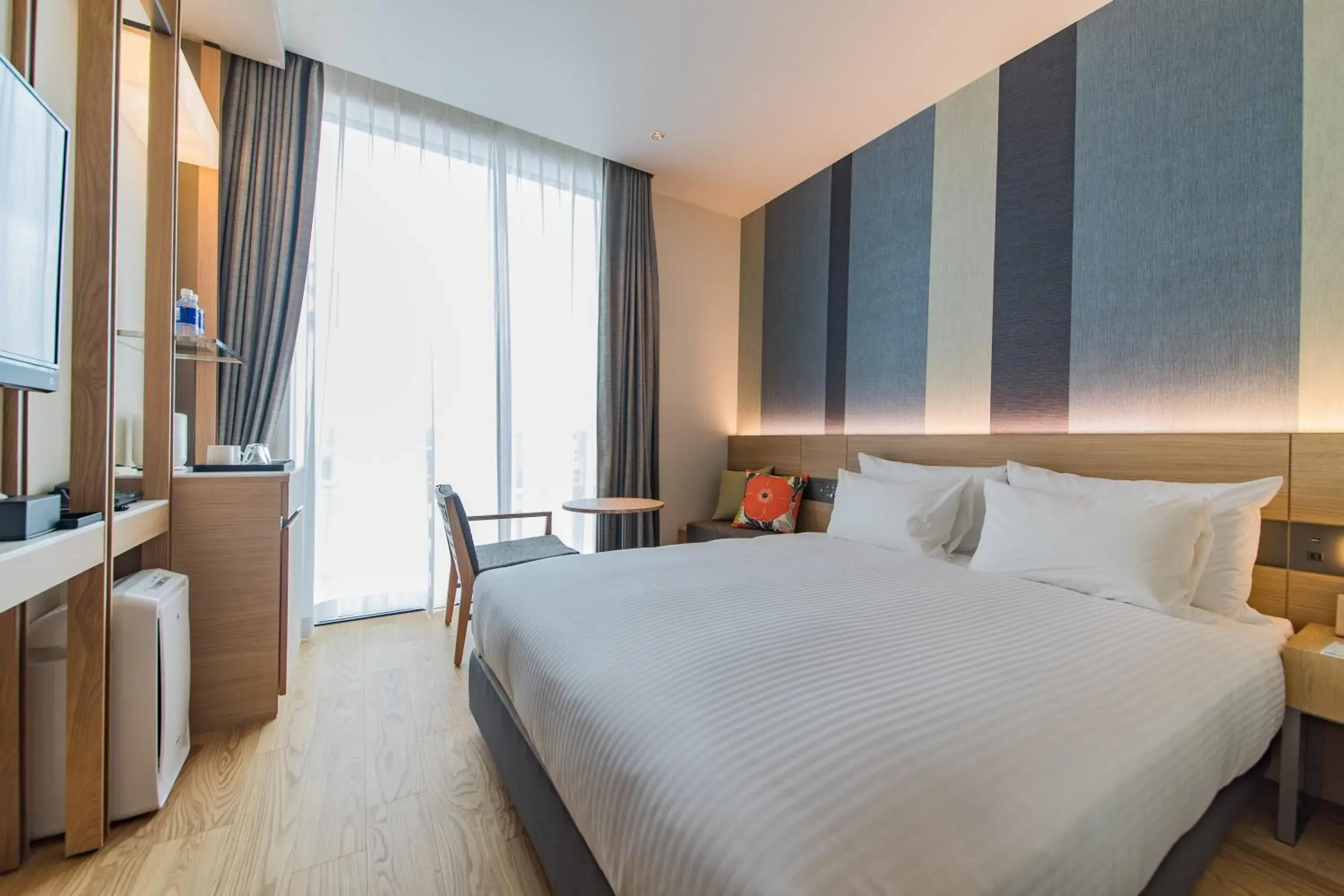 Photo of the whole room, Bed in JR Kyushu Hotel Blossom Naha Photo of the whole room, Bed in JR Kyushu Hotel Blossom Naha