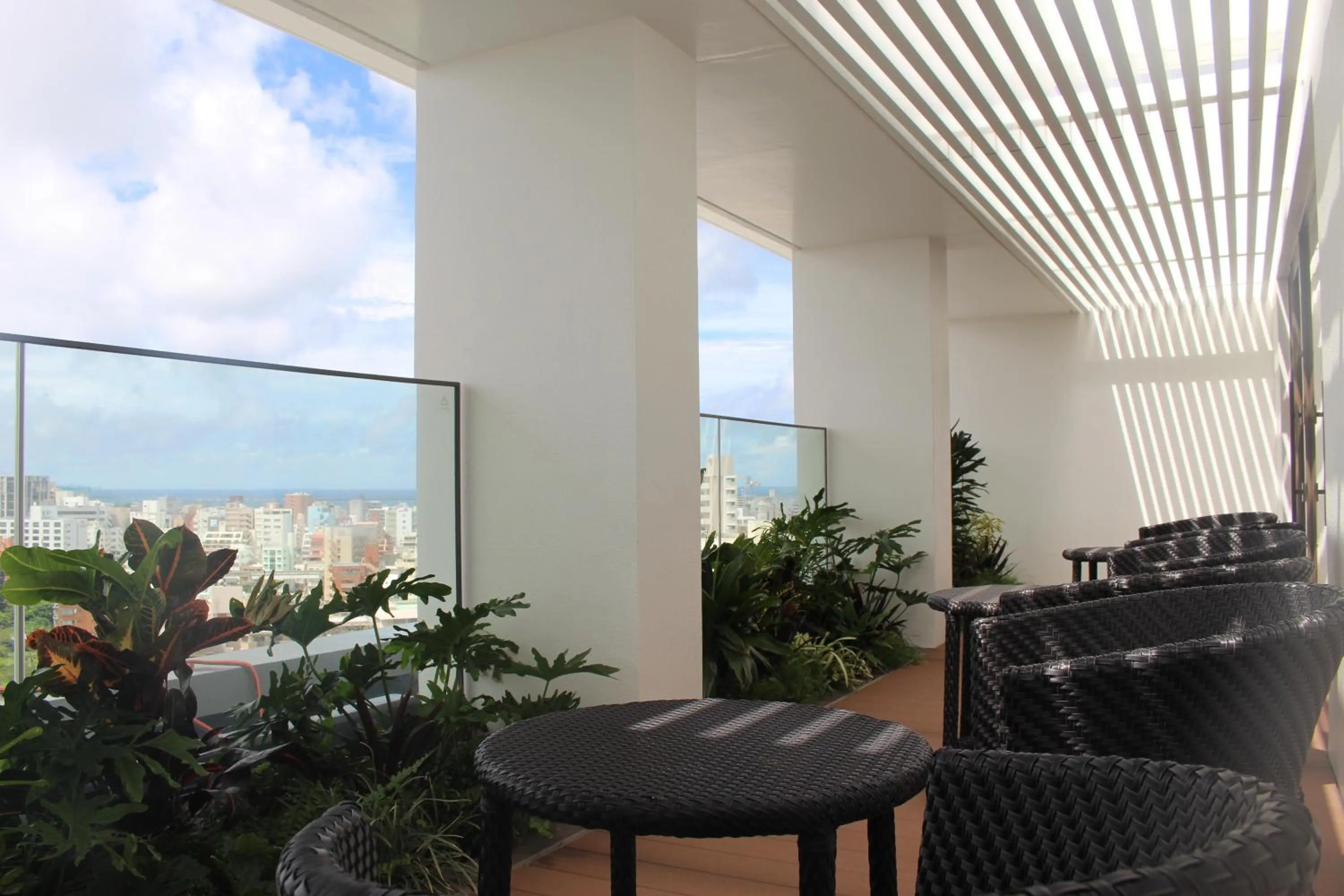 Balcony/Terrace in JR Kyushu Hotel Blossom Naha