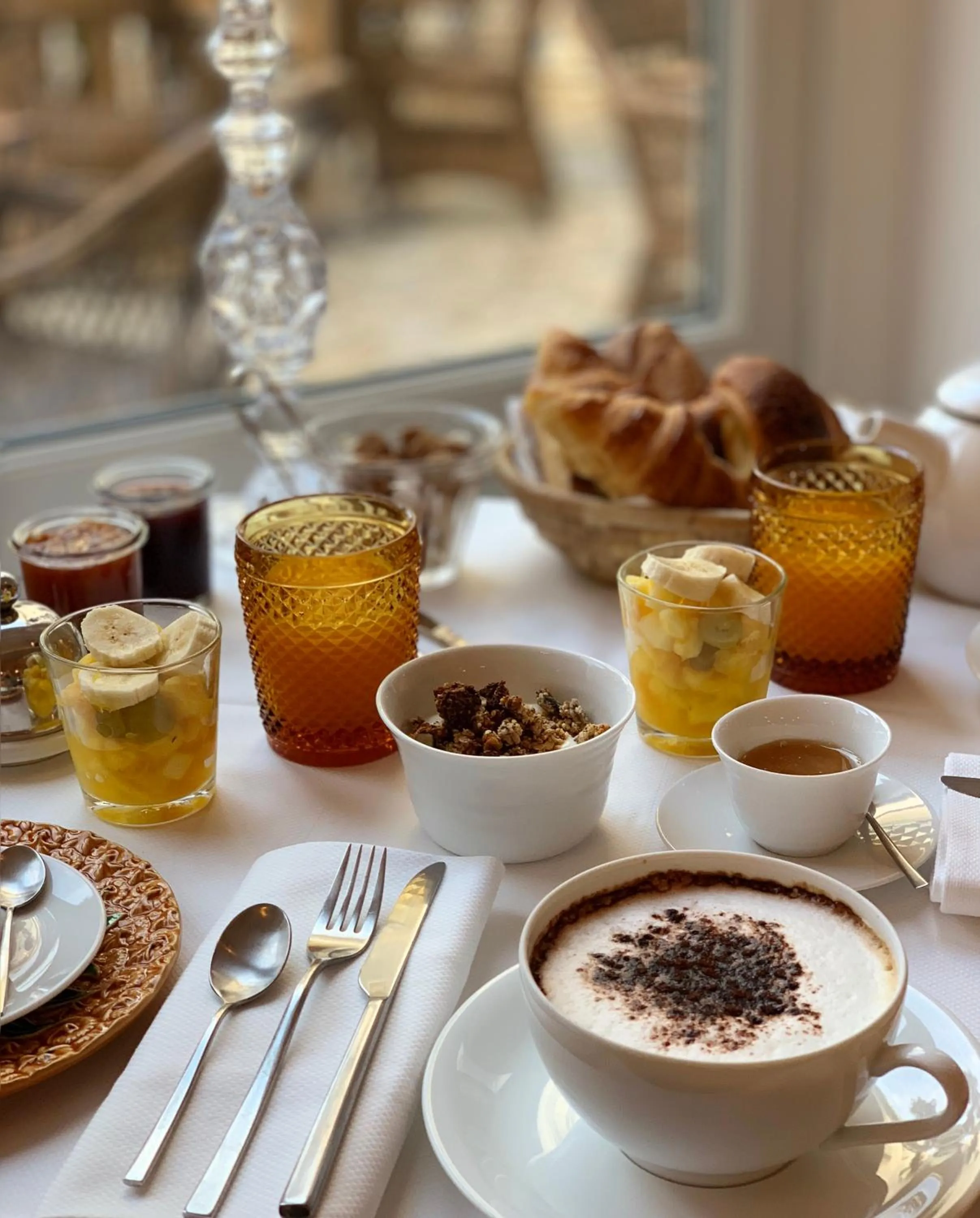 Breakfast in La Palmeraie