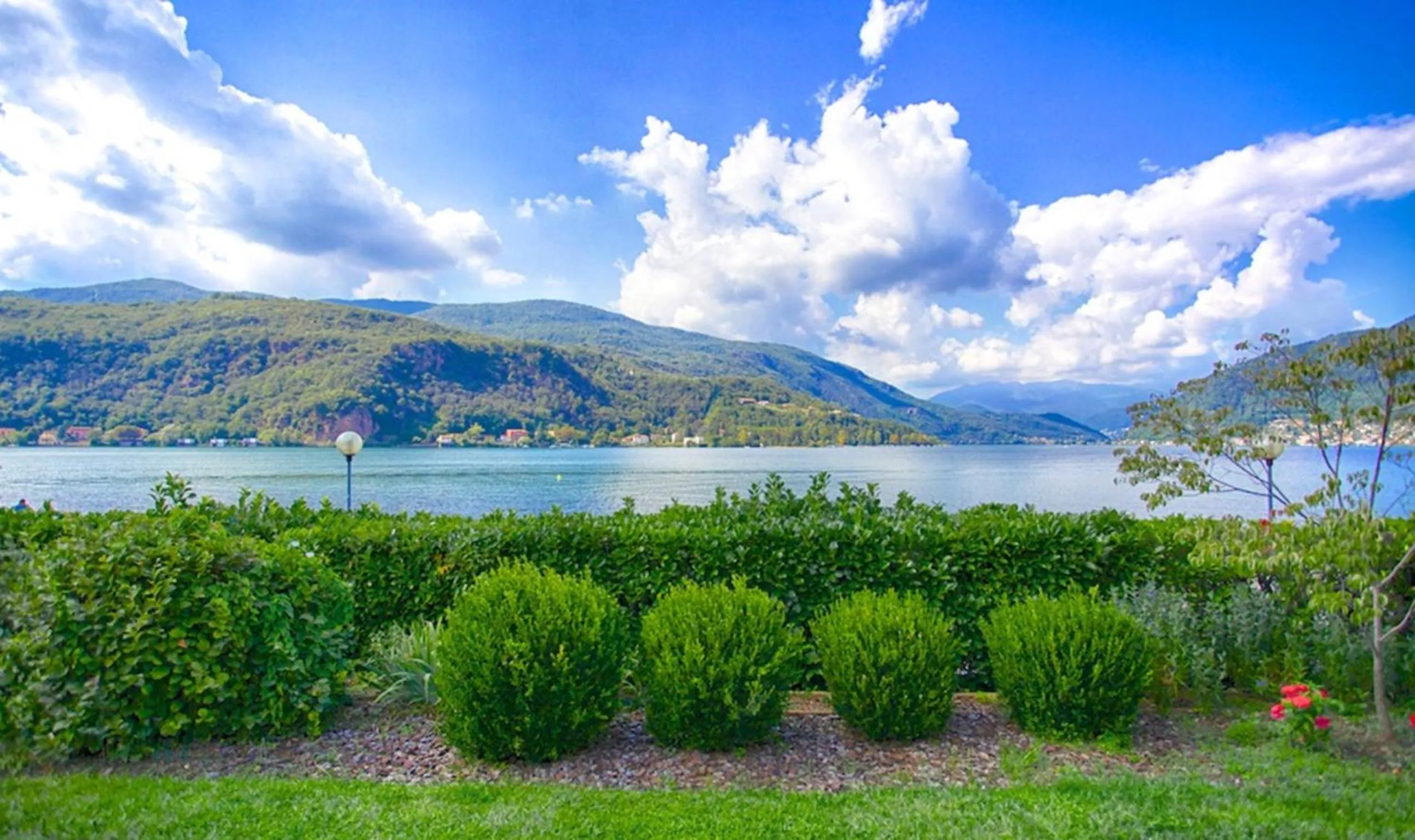 Lake view in B&B Dolce vista al lago Lugano