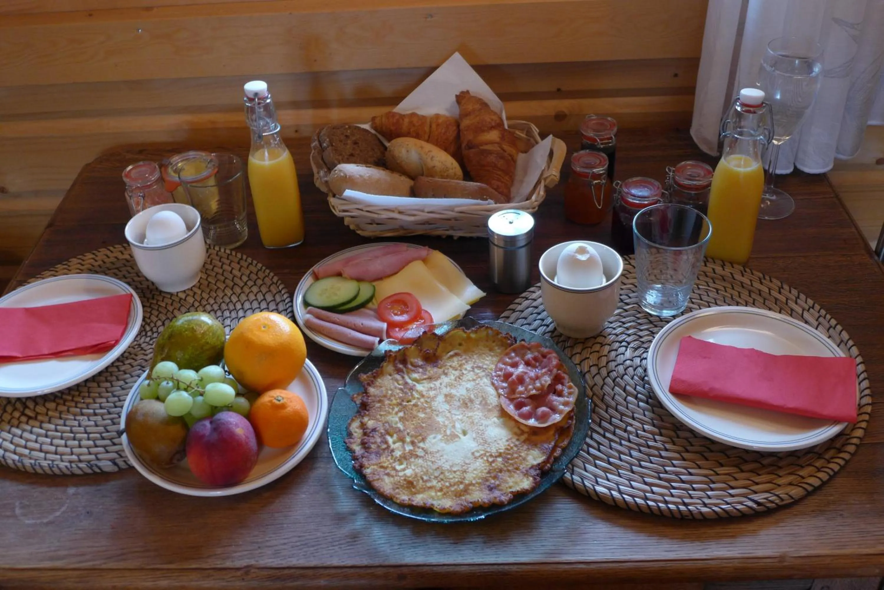 Food and drinks in De Priesnitzhoeve