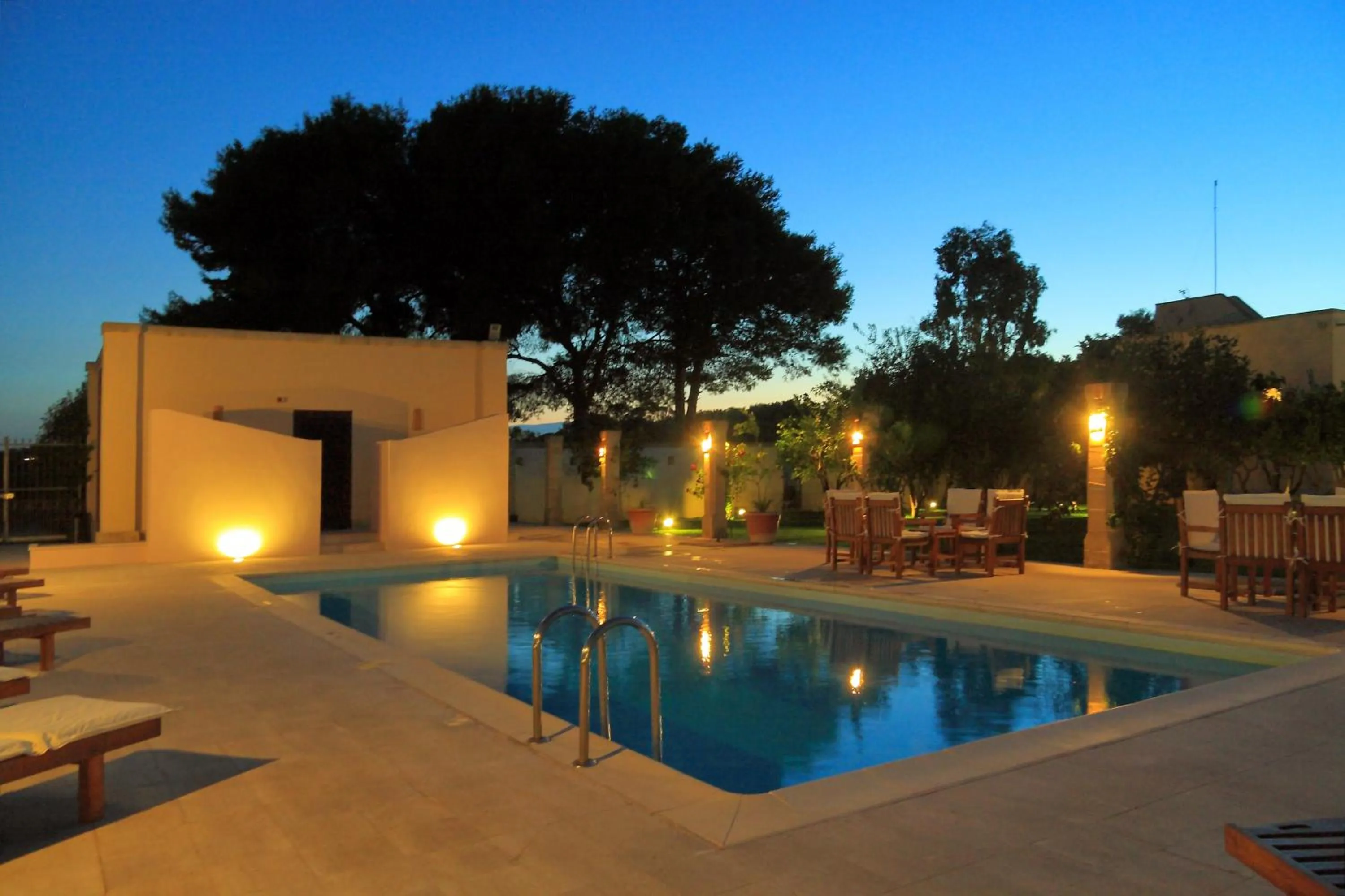 Swimming pool in Masseria Li Campi