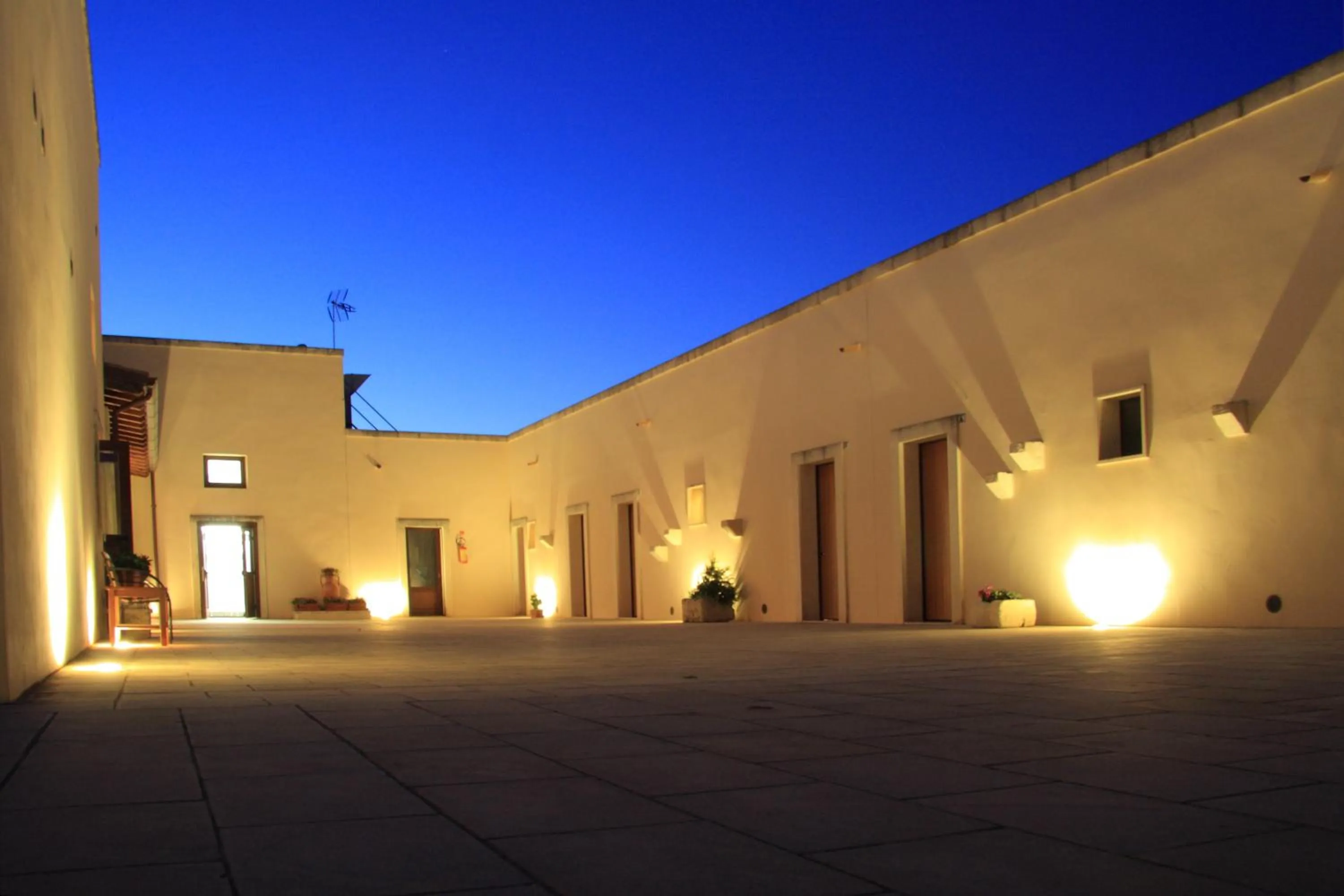 Patio in Masseria Li Campi