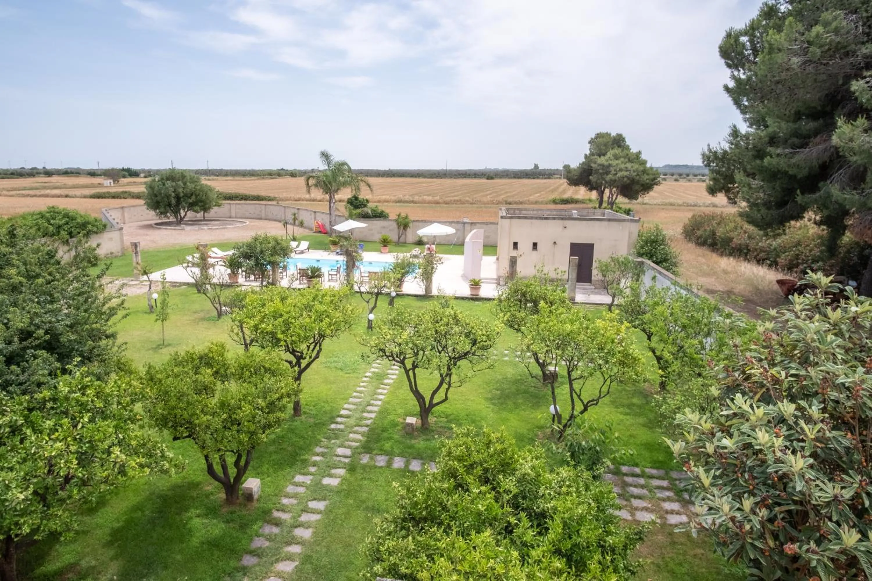 Garden in Masseria Li Campi
