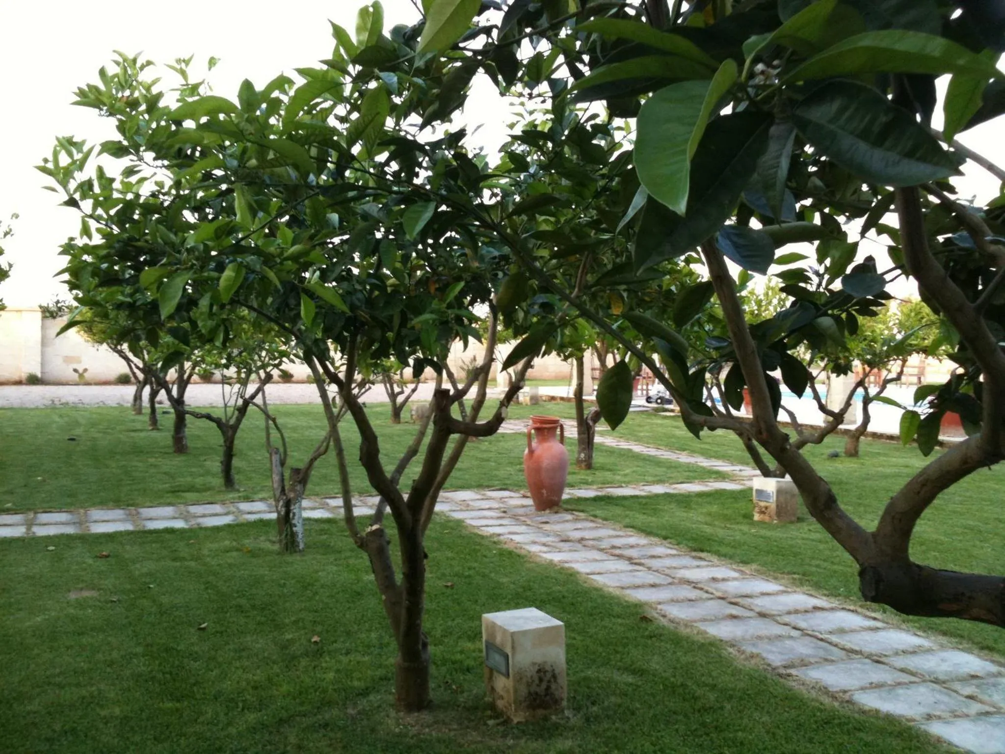 Garden in Masseria Li Campi