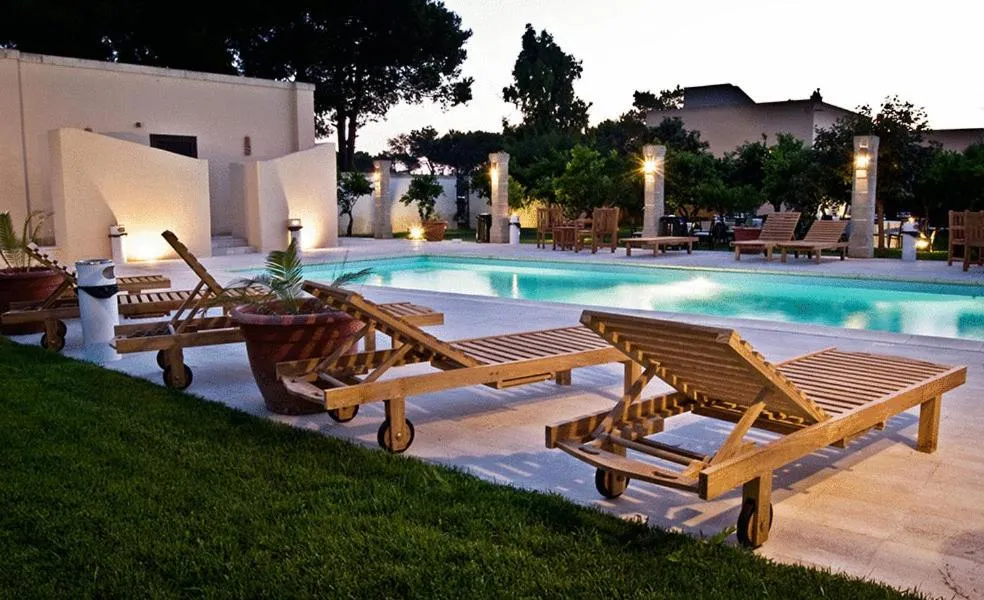 Swimming pool in Masseria Li Campi