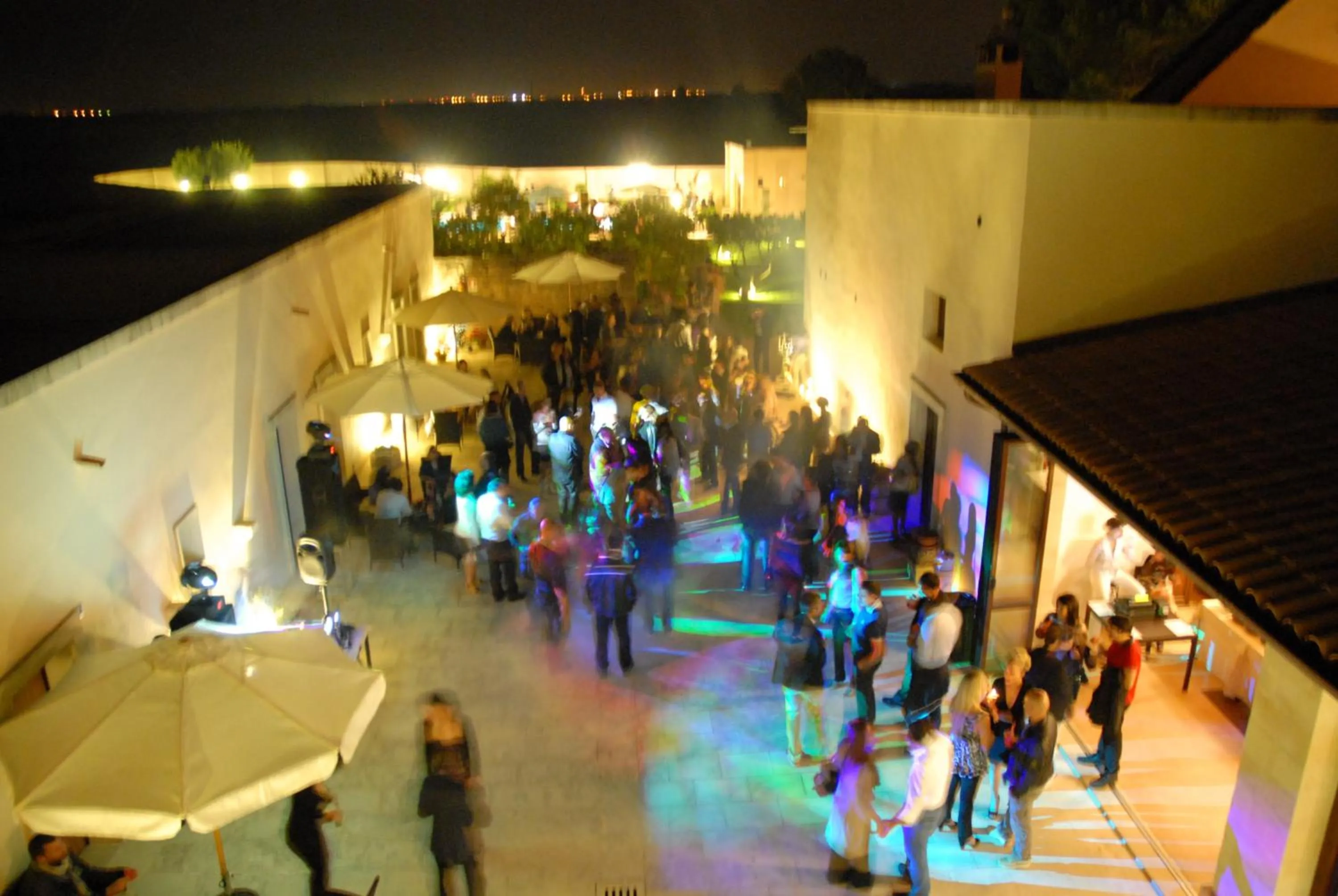 Bird's eye view in Masseria Li Campi