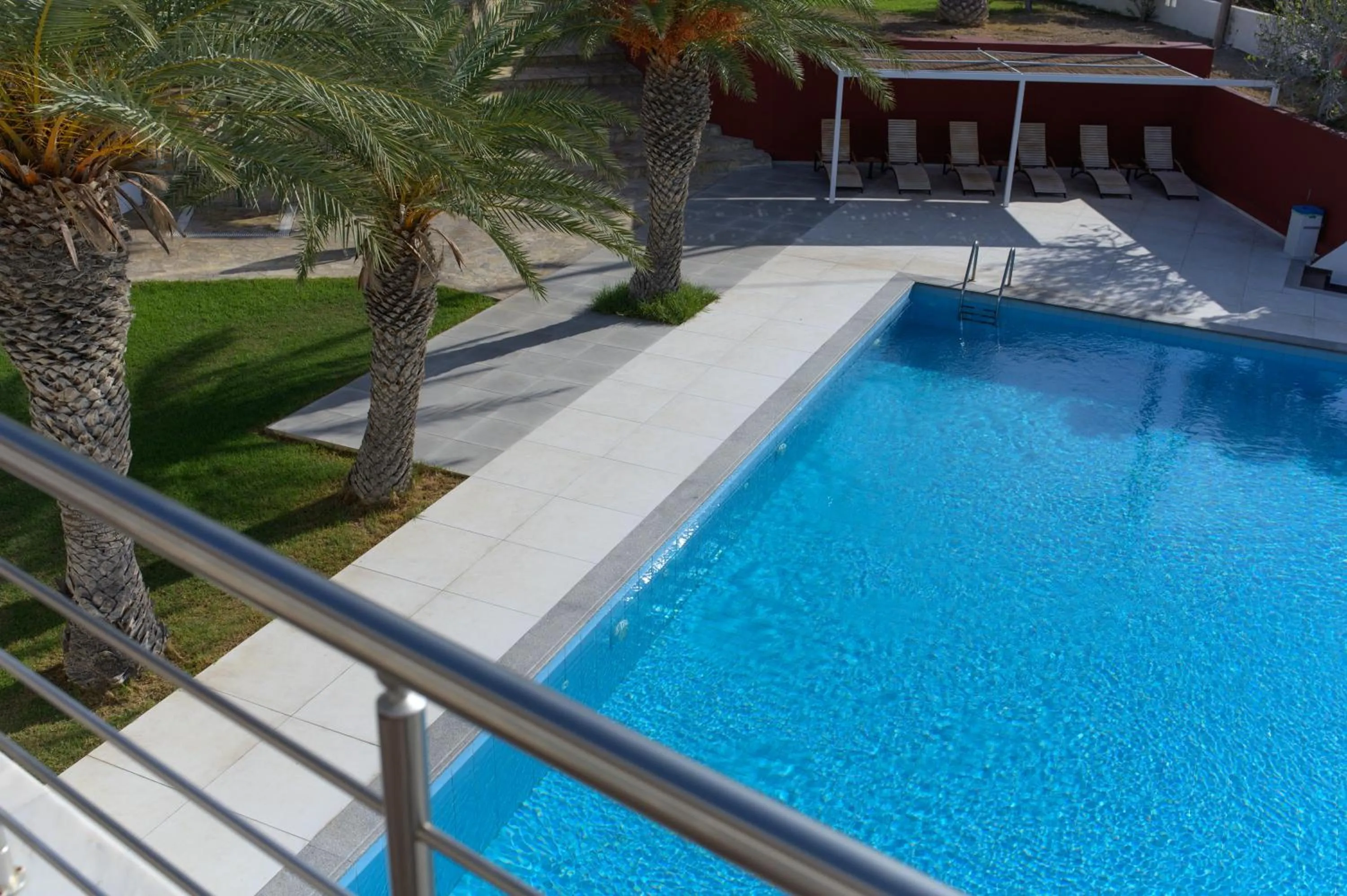 Pool view in Porto Belissario