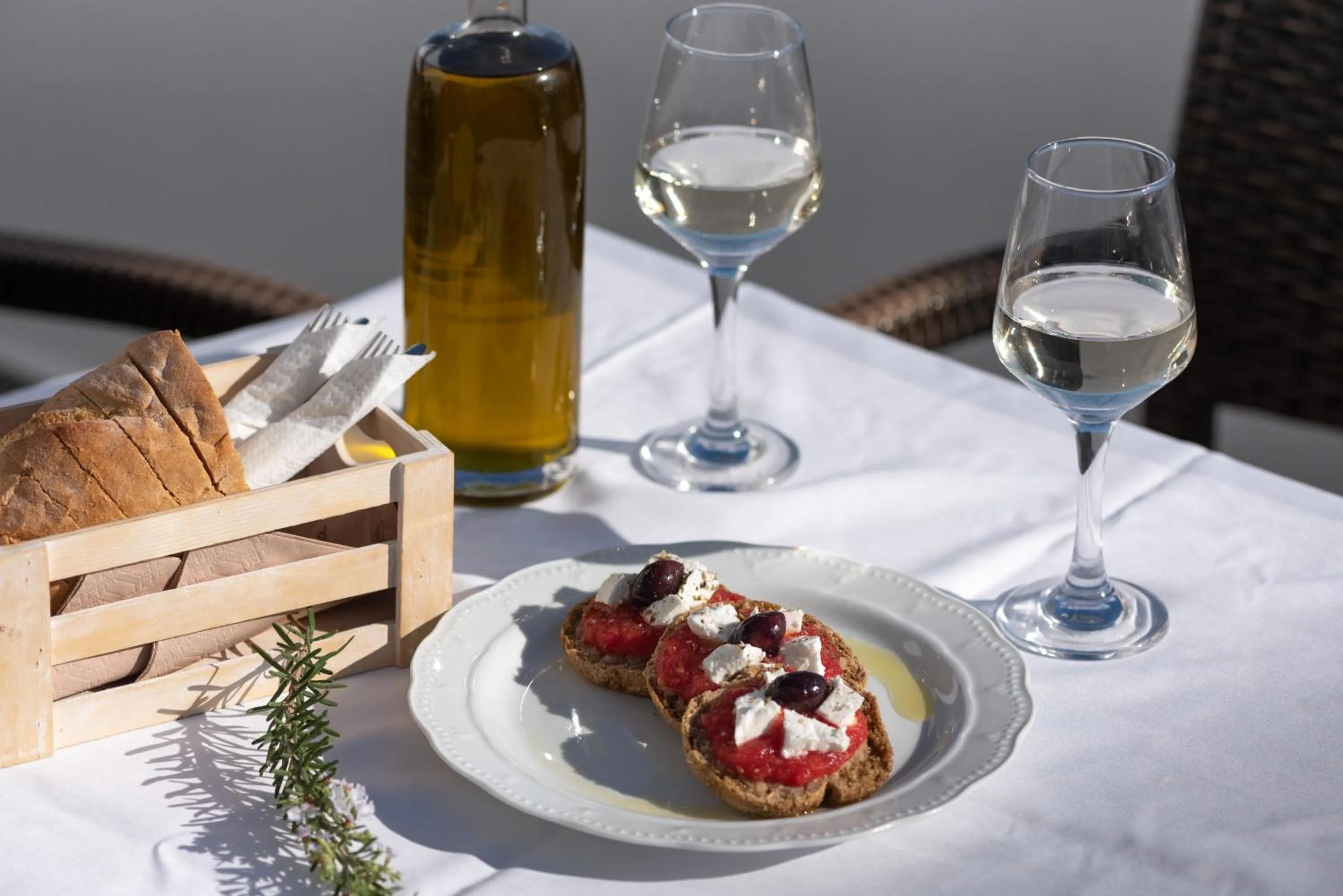 Food and drinks in Porto Belissario