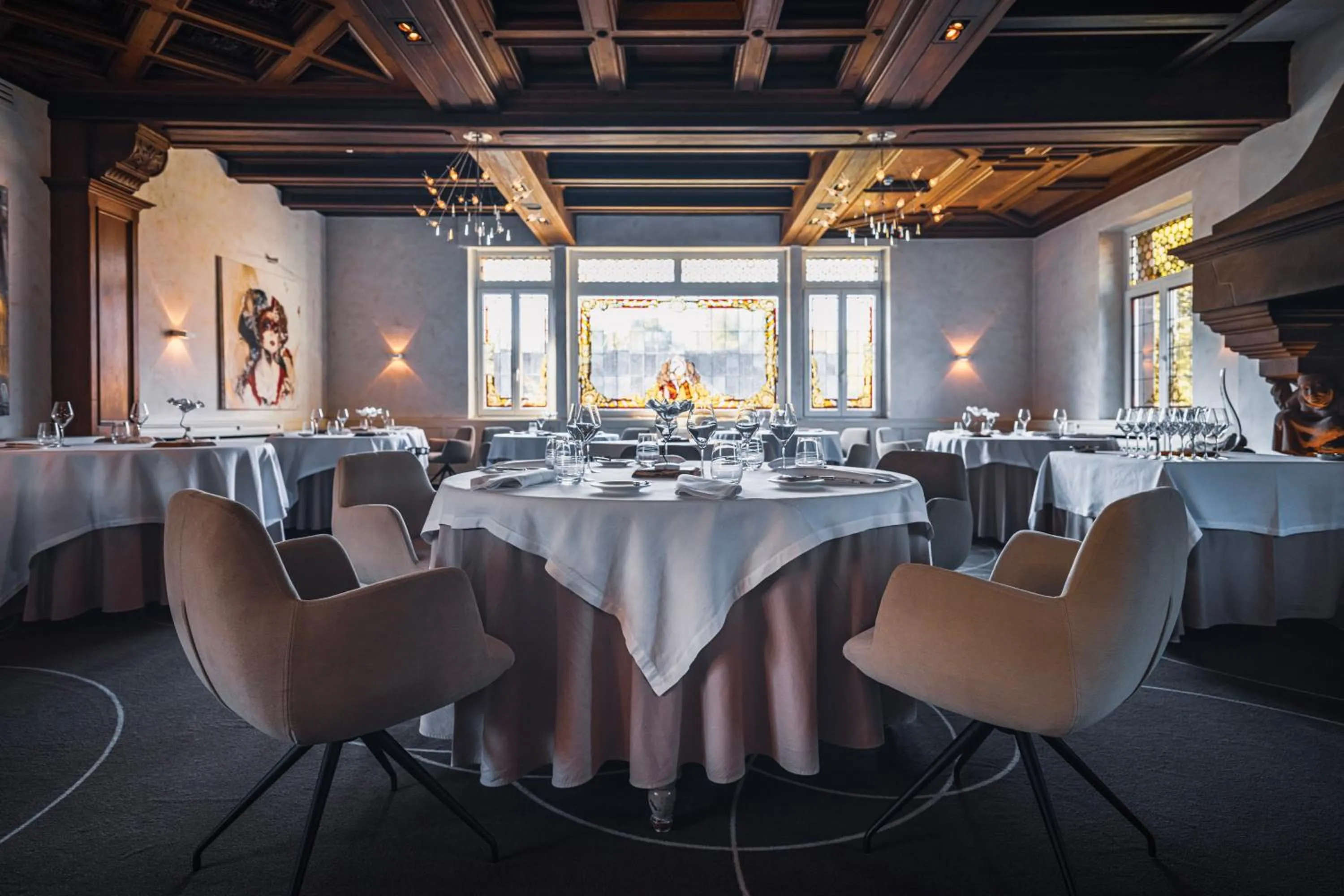 Restaurant/places to eat in L'auberge Du Cheval Blanc et Spa