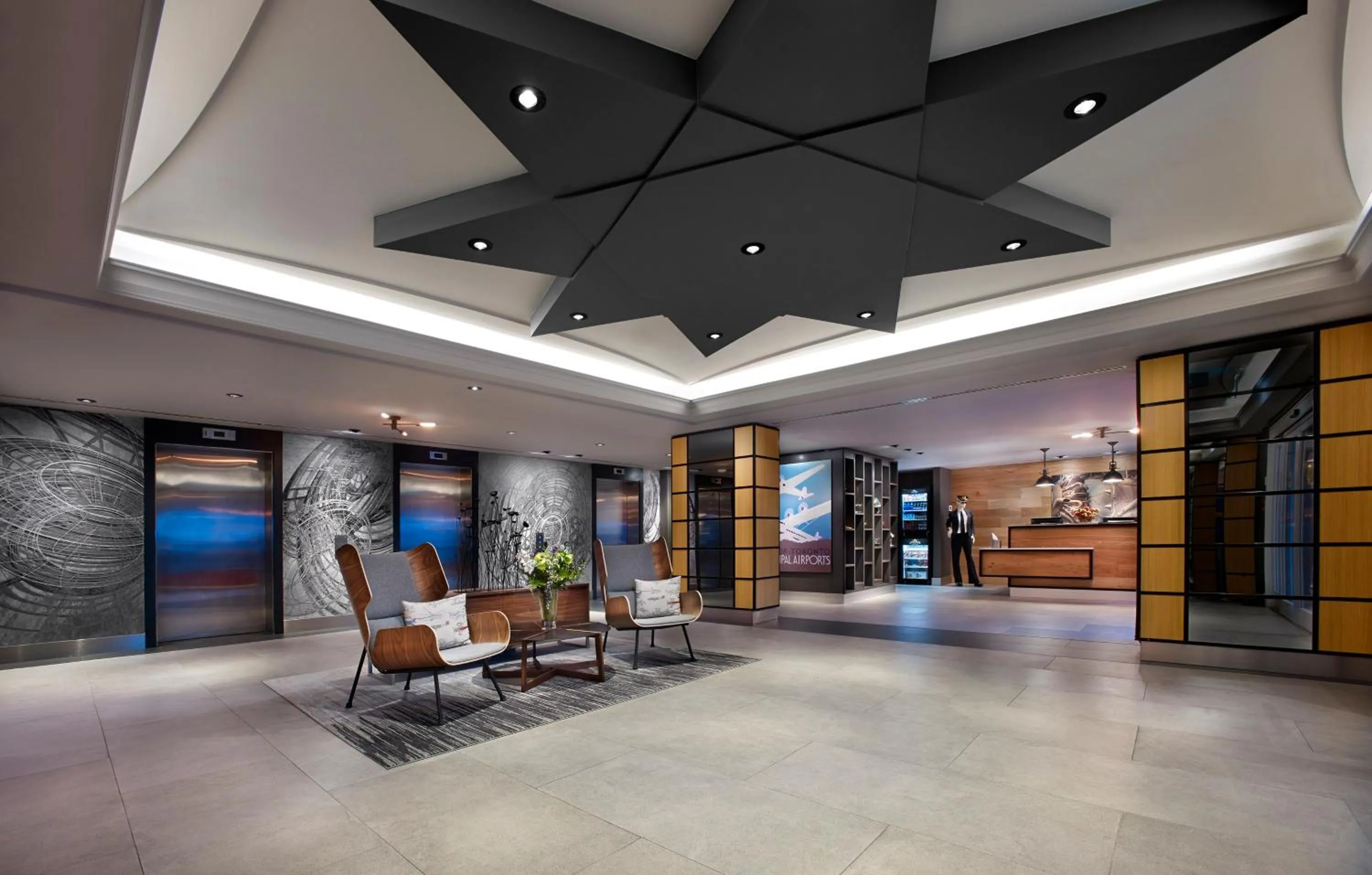 Lobby or reception, Lobby/Reception in Radisson Suites Hotel Toronto Airport